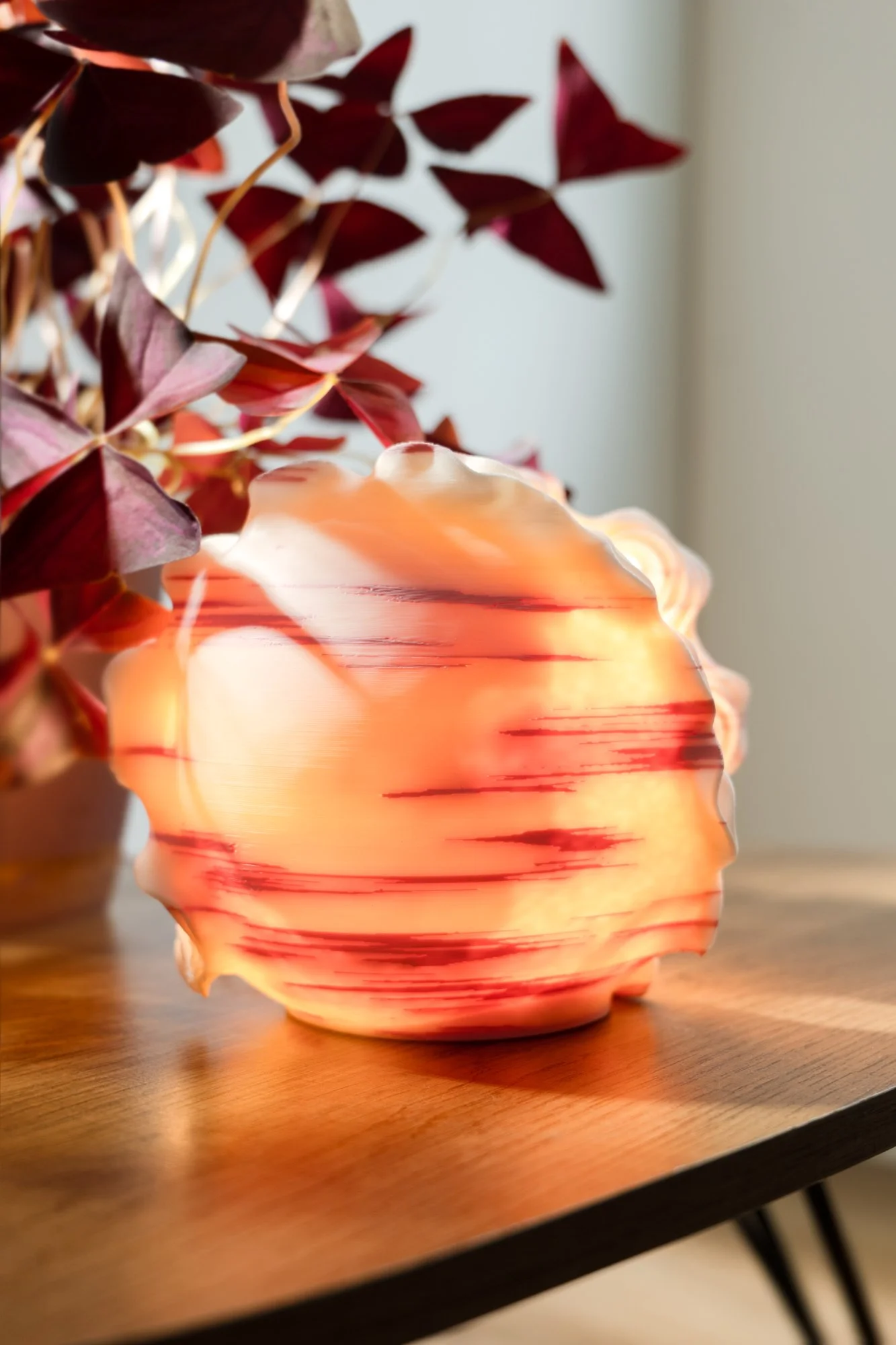 Ocean Petals Sculpted Mini Lamp