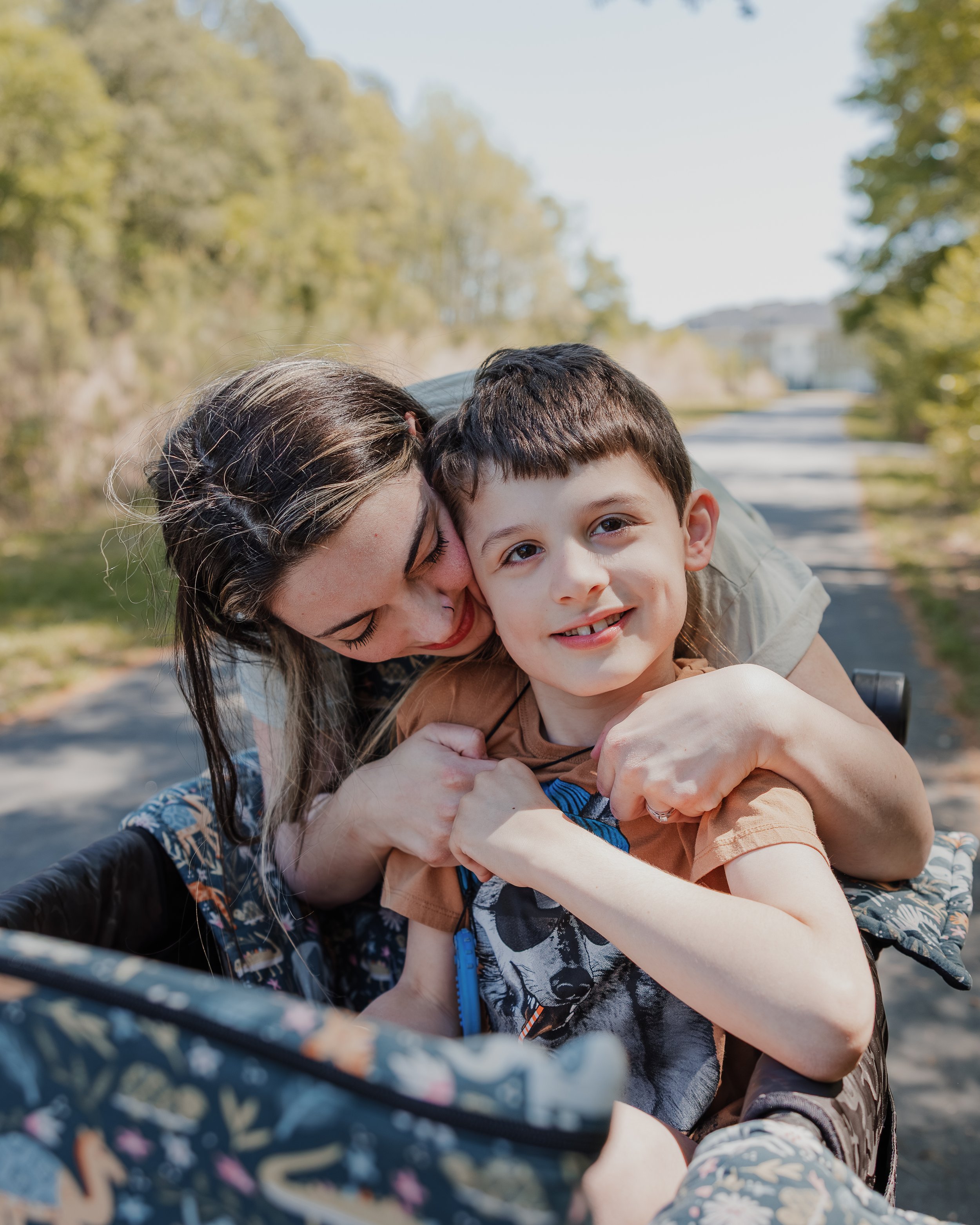 Autism-Friendly Family Photos with Non-Verbal Kids in Wake Forest, NC