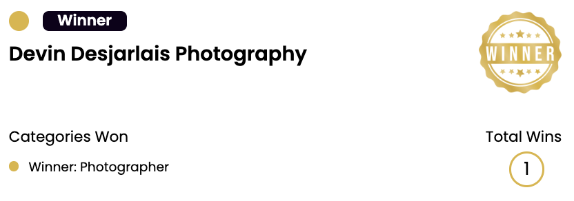 Devin Desjarlais Photography is named the Best Family Photographer in Raleigh by WRAL viewers.