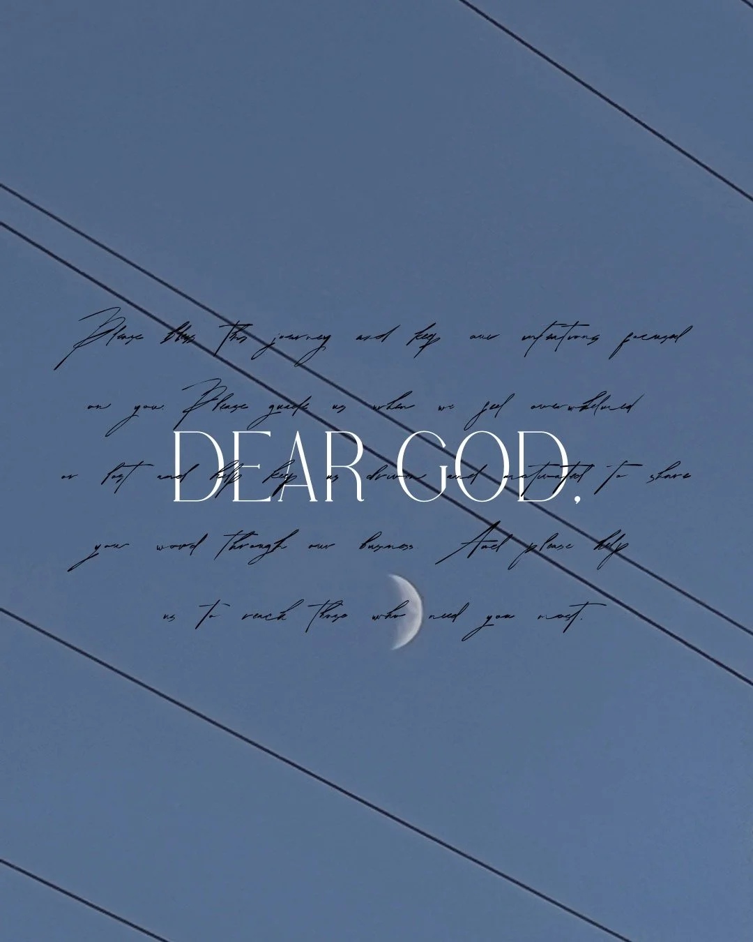 God. Family. Everything else. In that order. 

-

As our nation faces a horrific and shocking moment in time, we want to take a moment and pause to remember the importance of keeping God at the center of all we do moving forward. 

- 

To avoid furth