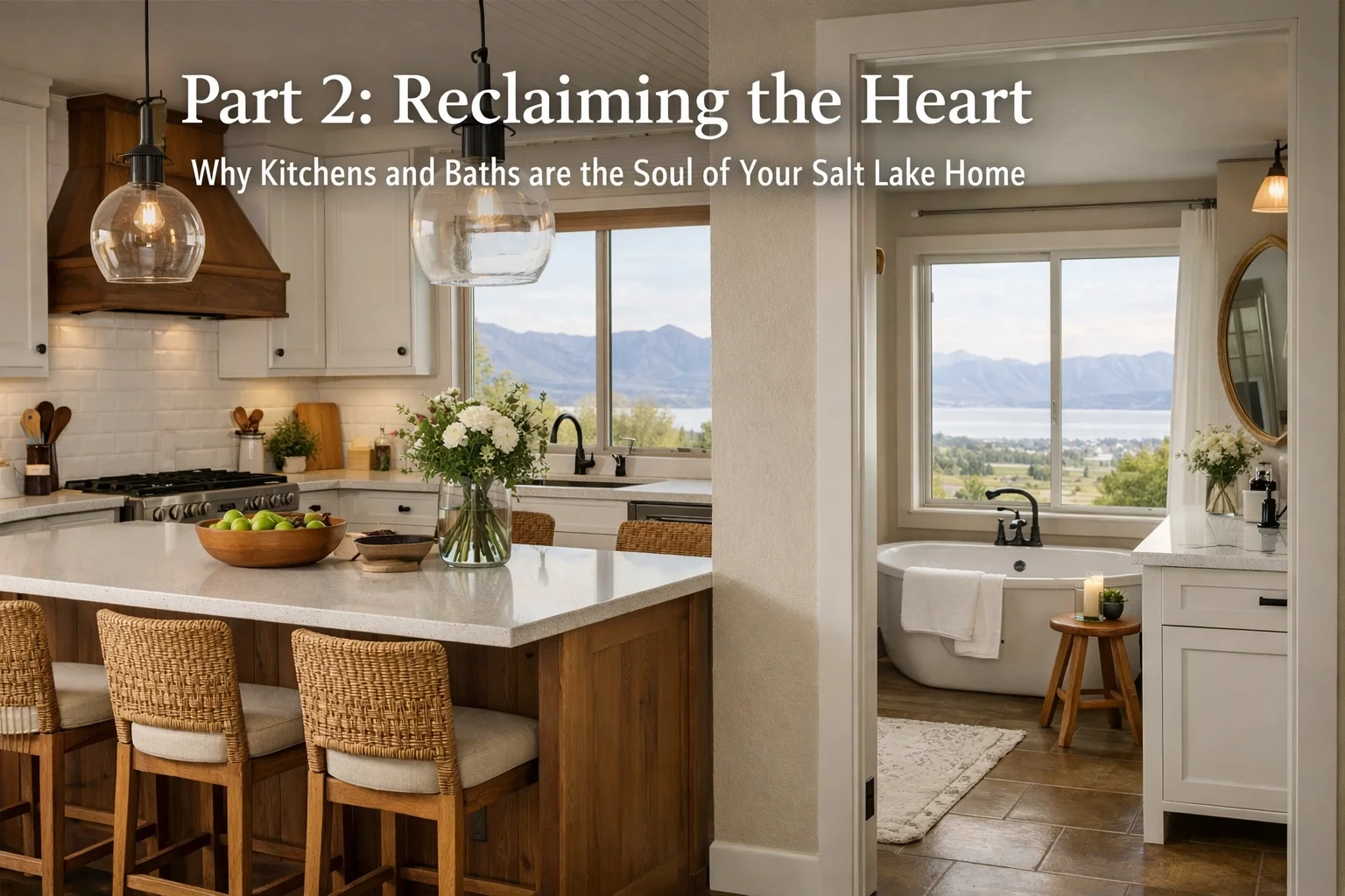 Part 2: Reclaiming the Heart - Why Kitchens and Baths are the Soul of Your Salt Lake Home