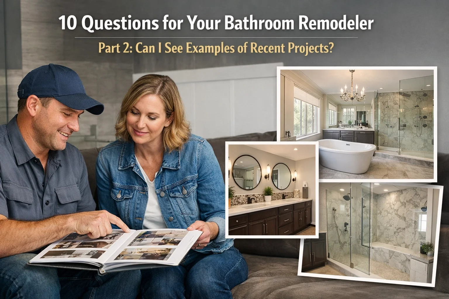 10 Questions for Your Bathroom Remodeler Part 2: Can I See Examples of Recent Projects?