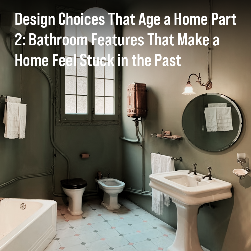 Design Choices That Age a Home Part 2: Bathroom Features That Make a Home Feel Stuck in the Past