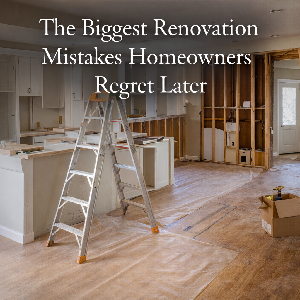 The Biggest Renovation Mistakes Homeowners Regret Later