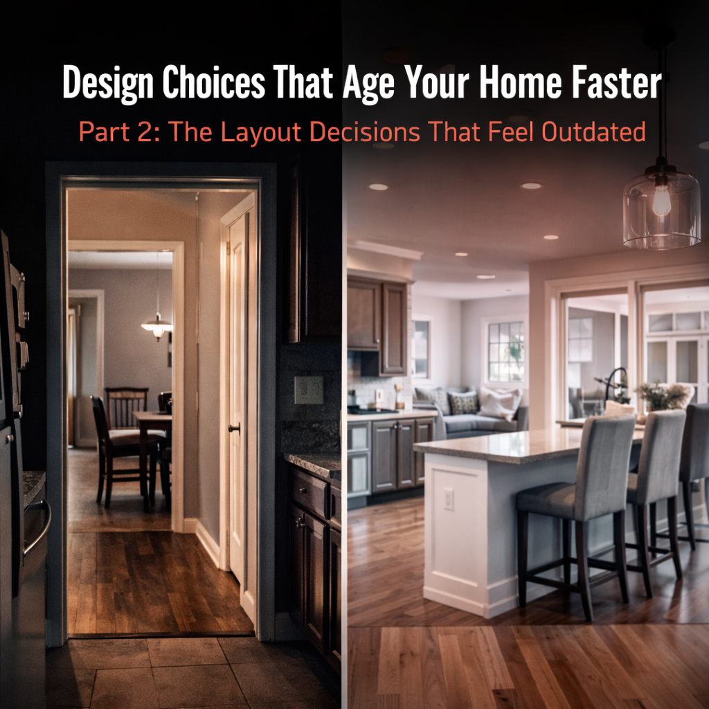 Design Choices That Age Your Home Faster Part 2: The Layout Decisions That Feel Outdated