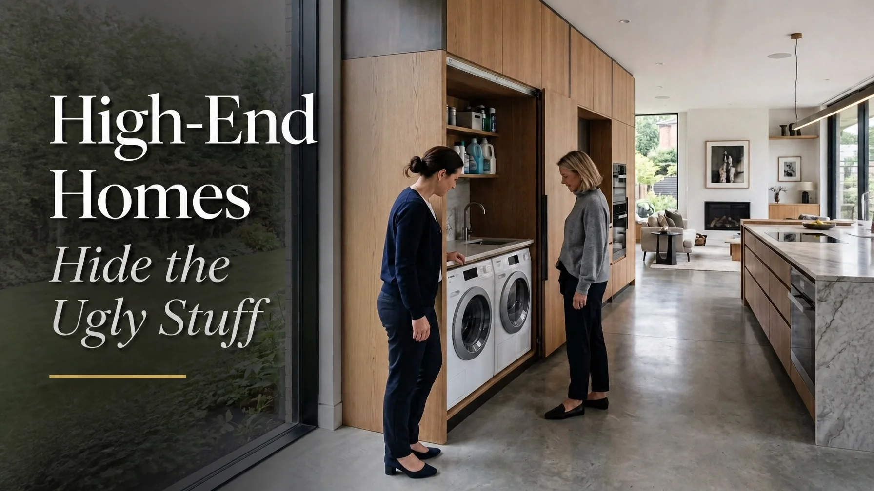 High-End Homes Hide the Ugly Stuff
