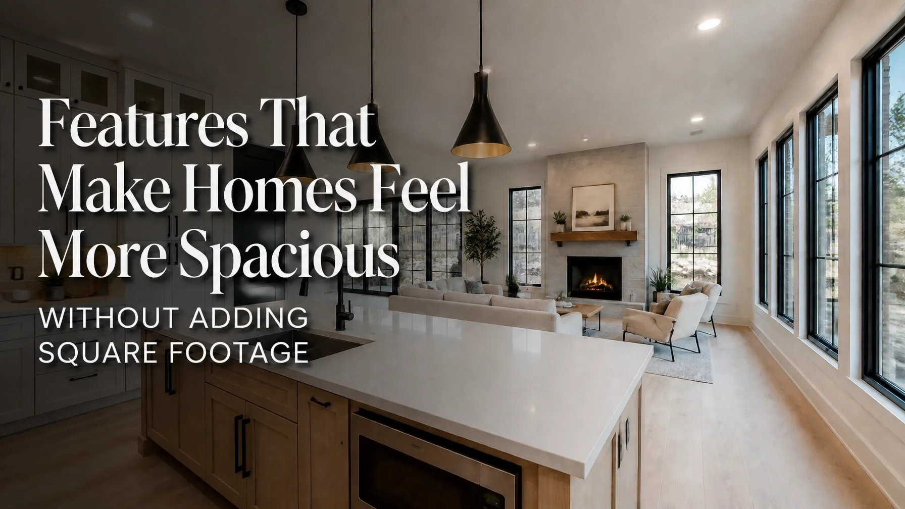 Features That Make Homes Feel More Spacious Without Adding Square Footage