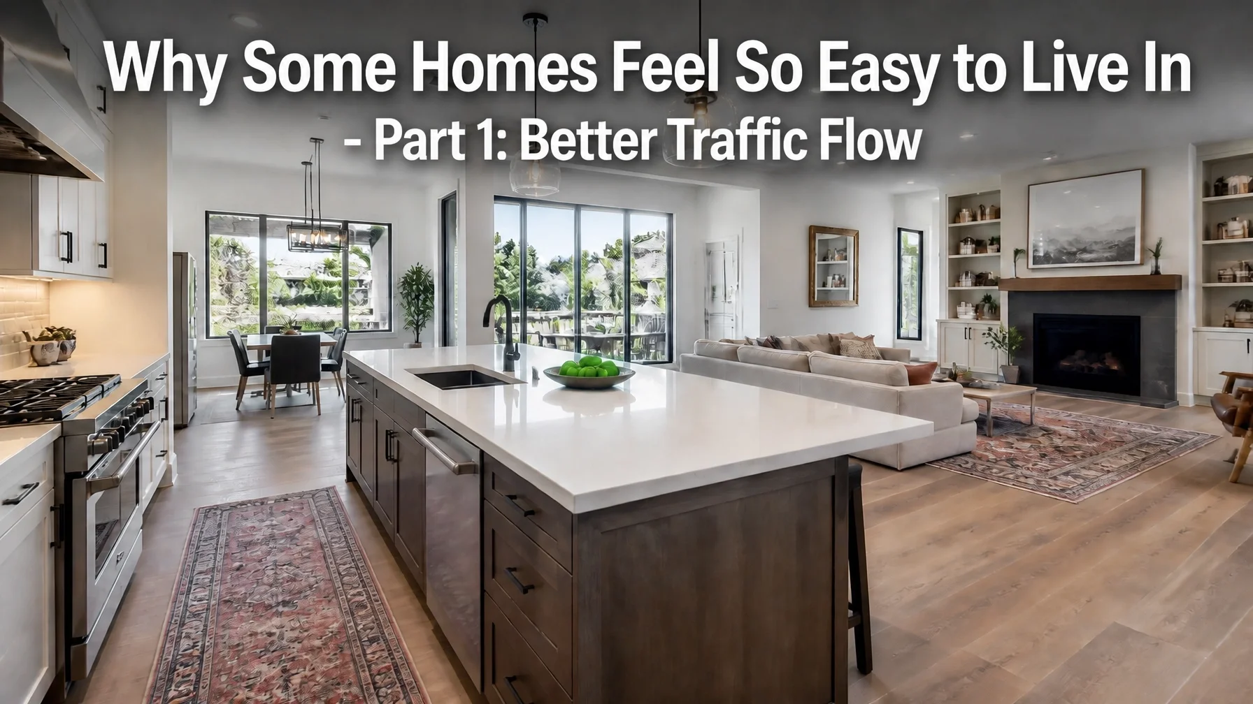 Why Some Homes Feel So Easy to Live In - Part 1: Better Traffic Flow