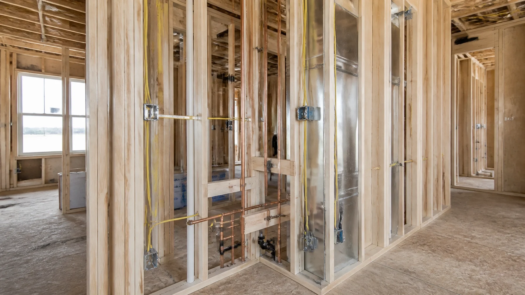 The Rough-In Phase: Why the Work Behind Your Walls Matters More Than What's in Front of Them