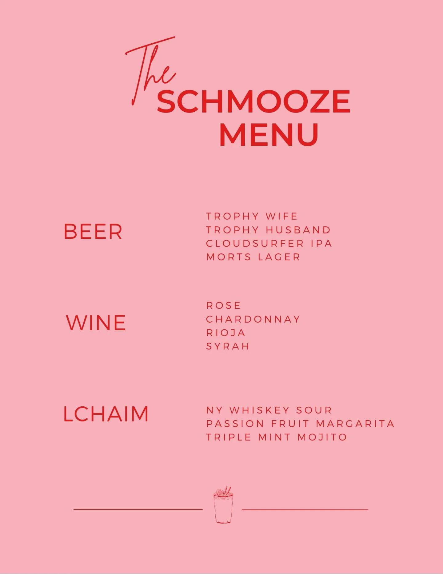 Your boss thinks you&rsquo;ll be &ldquo;catching up on emails&rdquo; tomorrow evening.⁣
We know better. 😉⁣
 ⁣
You&rsquo;ll actually be at Schmooze with Jews, sipping cocktails, schmoozing, and pretending you didn&rsquo;t already mentally check out o