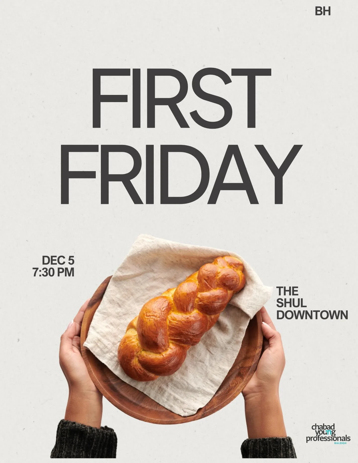 It&rsquo;s baaack! With all your favorite Chanukah themed Shabbat foods. That, coupled with handcrafted cocktails and the finest group of young Jews in Raleigh?? Count us in.