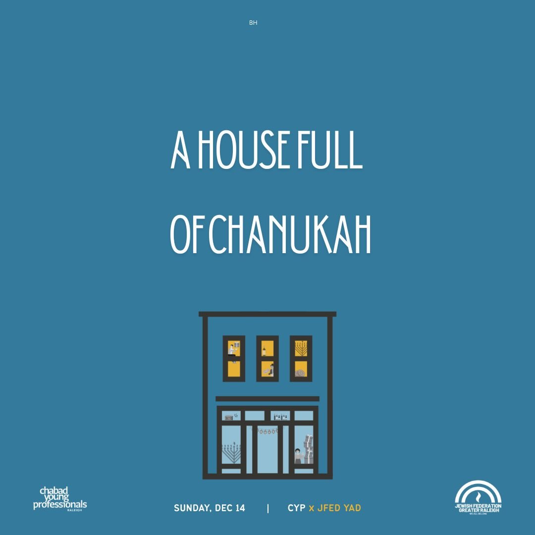 A house filled with 100s of young Jews. ⁣
⁣
A house filled with fresh latkes, artisan donuts and handcrafted cocktails. ⁣
⁣
A house filled with the warm glow of the Menorah and the euphoria of a Dreidel game.⁣
 ⁣
A house filled with a DJ spinning the