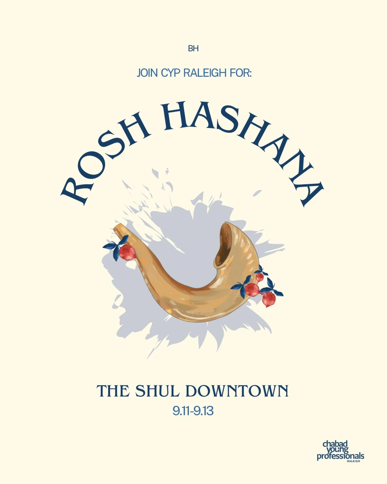 Join us in welcoming the new year in prayer, song and soul. ⁣
⁣
Soulful and relatable services held at The Shul Downtown  for those who desire an alternative High Holiday experience, led by Rabbi Zalmy and Cantor Yitzchak Brook. ⁣
⁣
The service is in