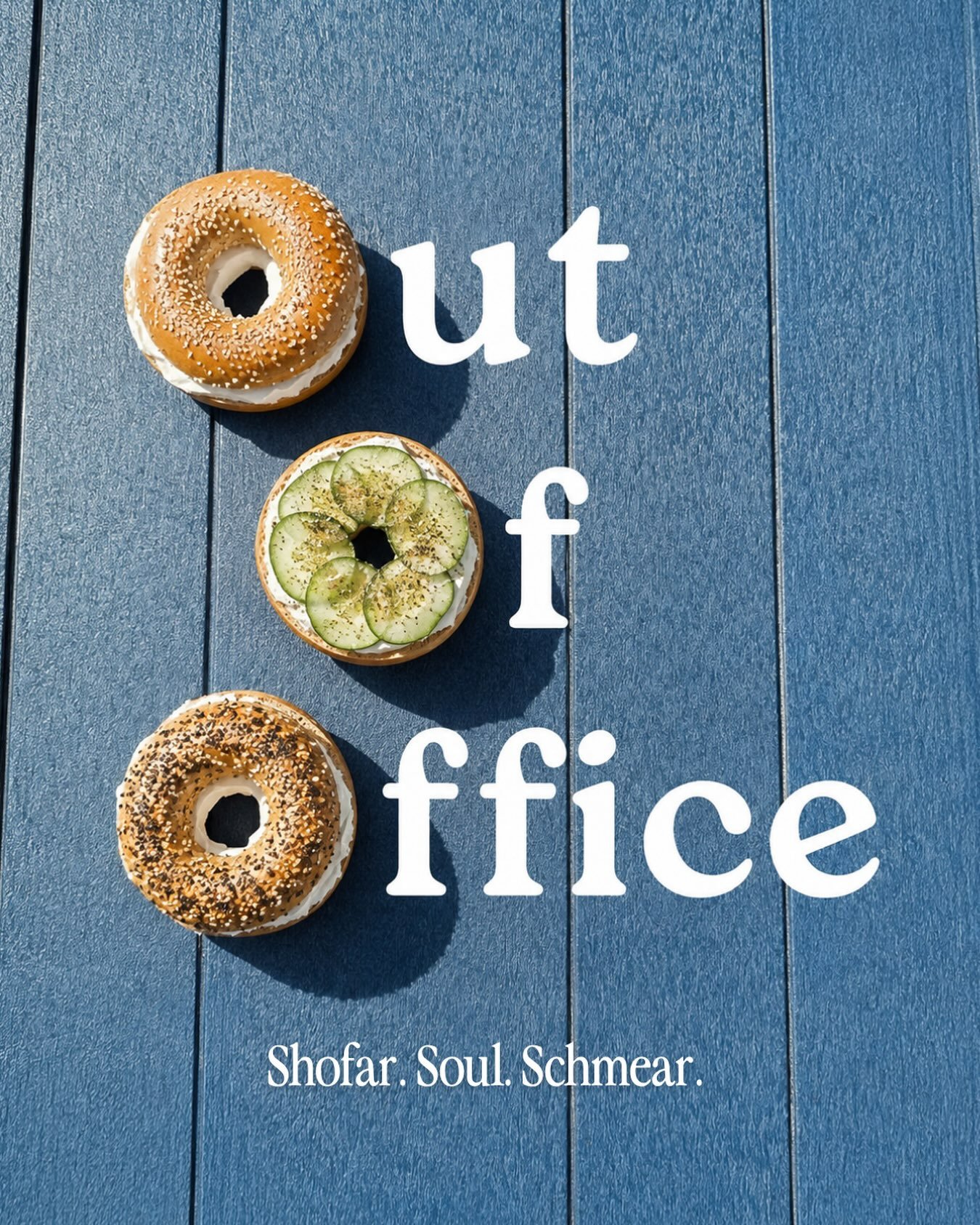 A sweet year starts with a good Schmear and a Shofar blast. ⁣
⁣
9.13.26. 12:30 pm. Link in bio.