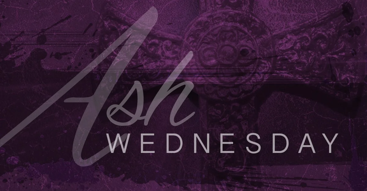 Ash Wednesday Service at 7pm 