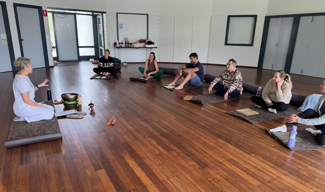 Corporate meditation session in Perth