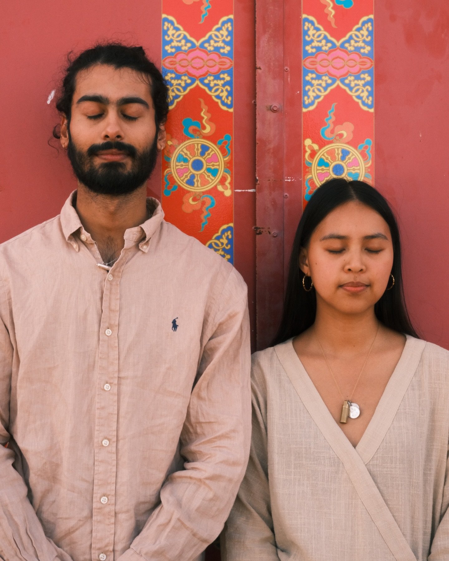 What a beautiful thing to get to meditate with someone you love. 

No matter where we are - at home, on retreat, travelling in a different country. It&rsquo;s like brushing our teeth or taking a shower. This is our non-negotiable. Because it feels so
