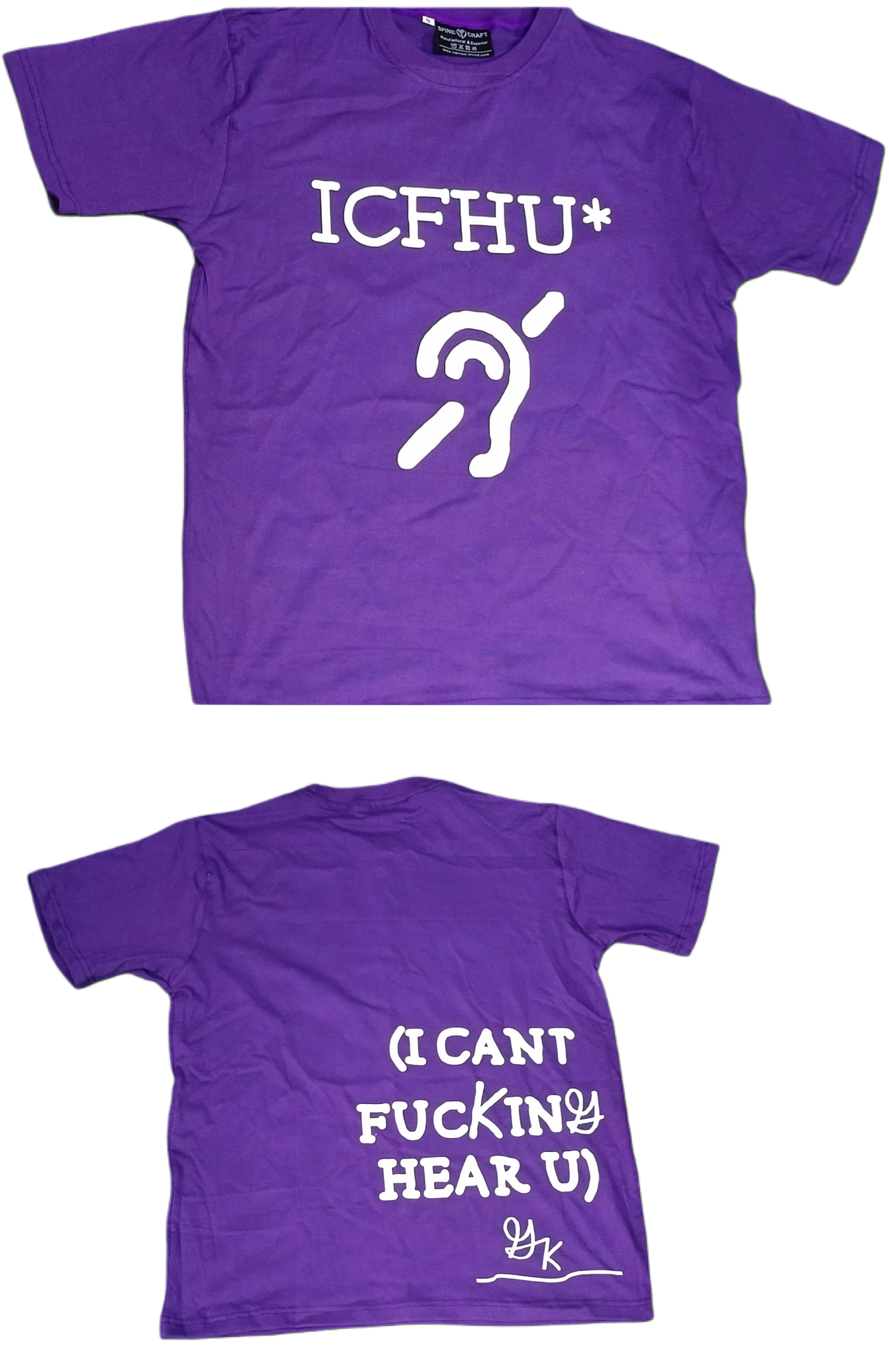 ICFHU Tee for @gekayy (GK) :: (View 1/2)