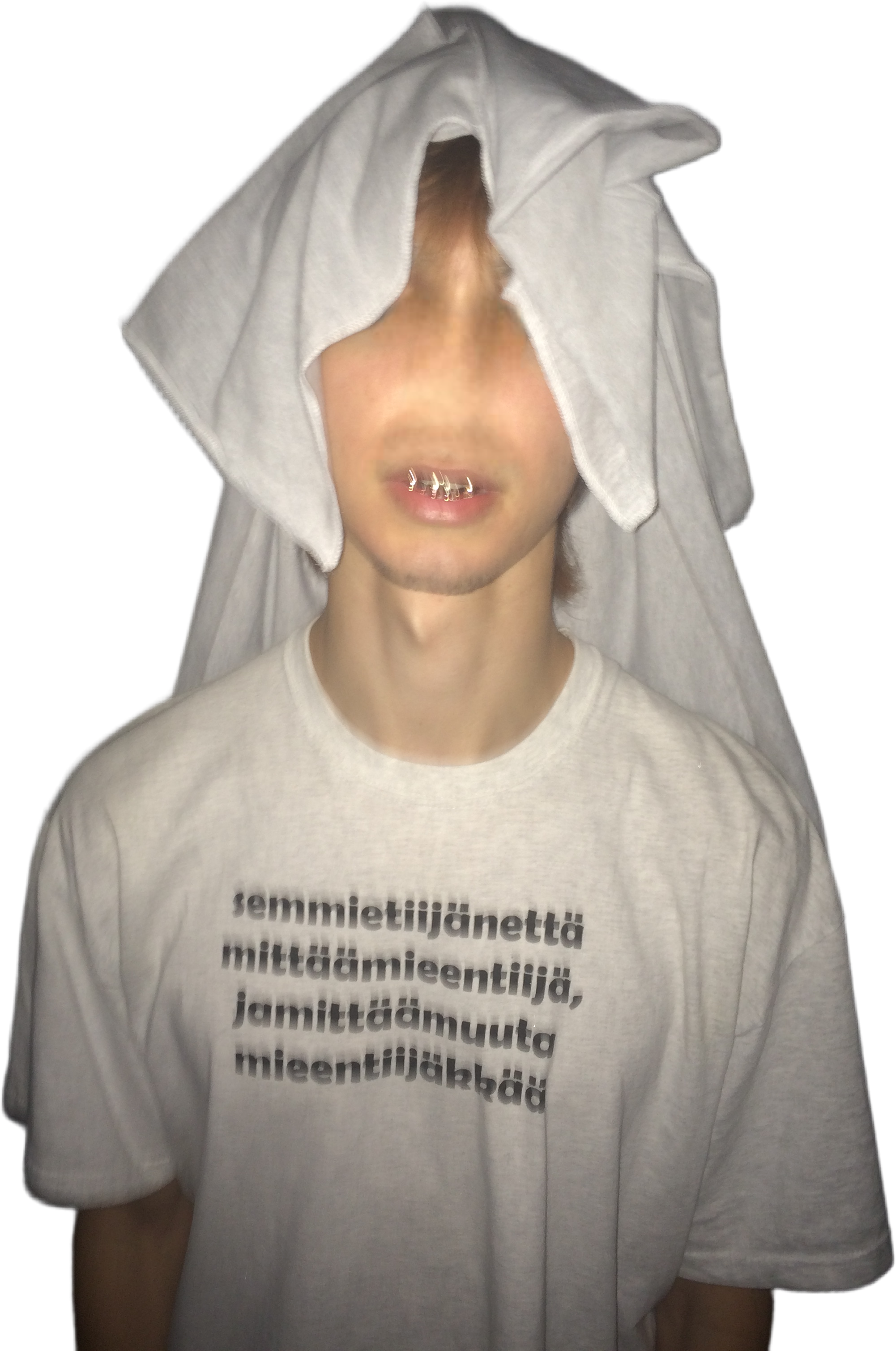 Double Layer Mowhawk Hood :: (View 3) 
