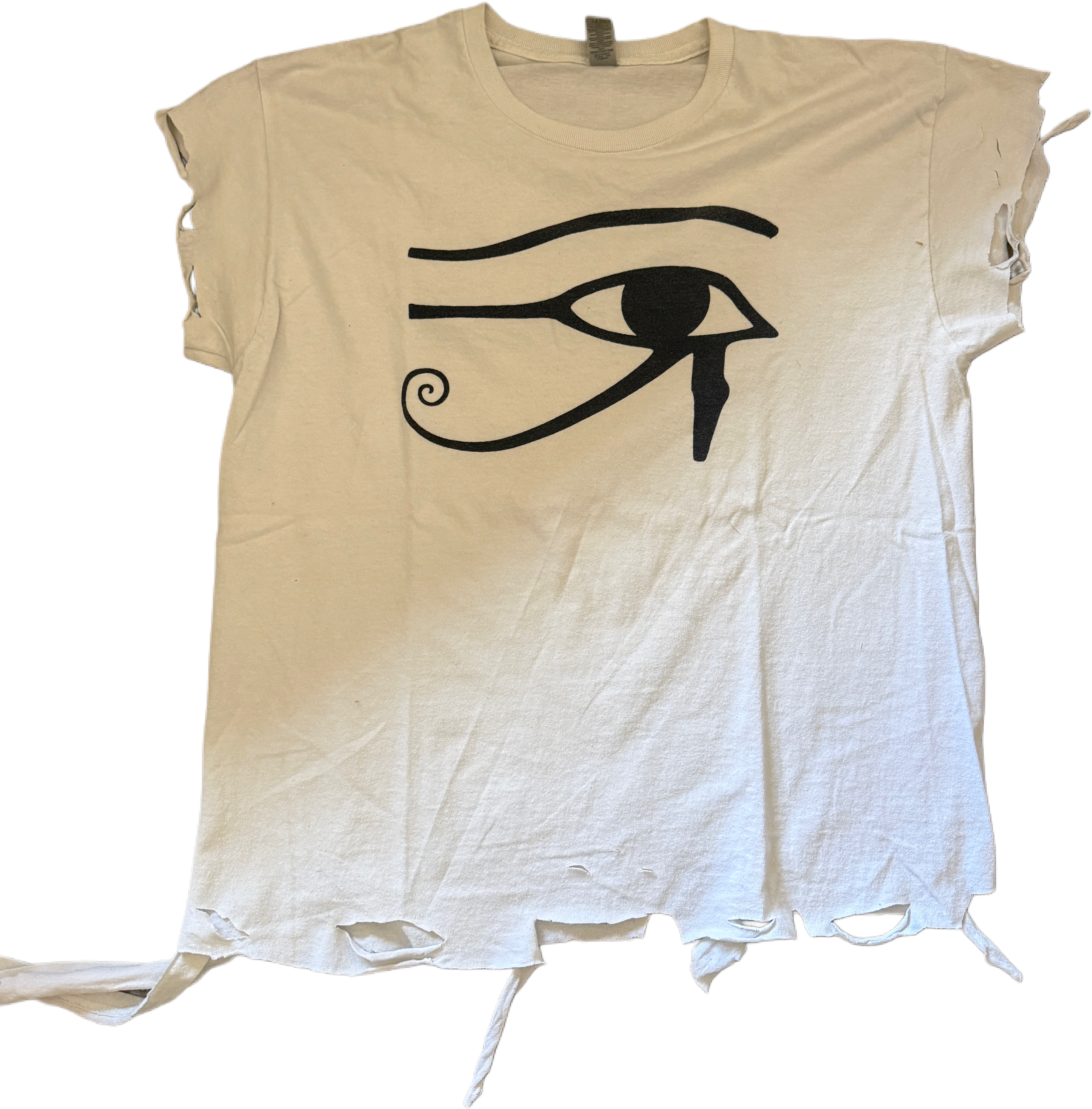 Hieroglyphs Distressed Tee :: (View 1)