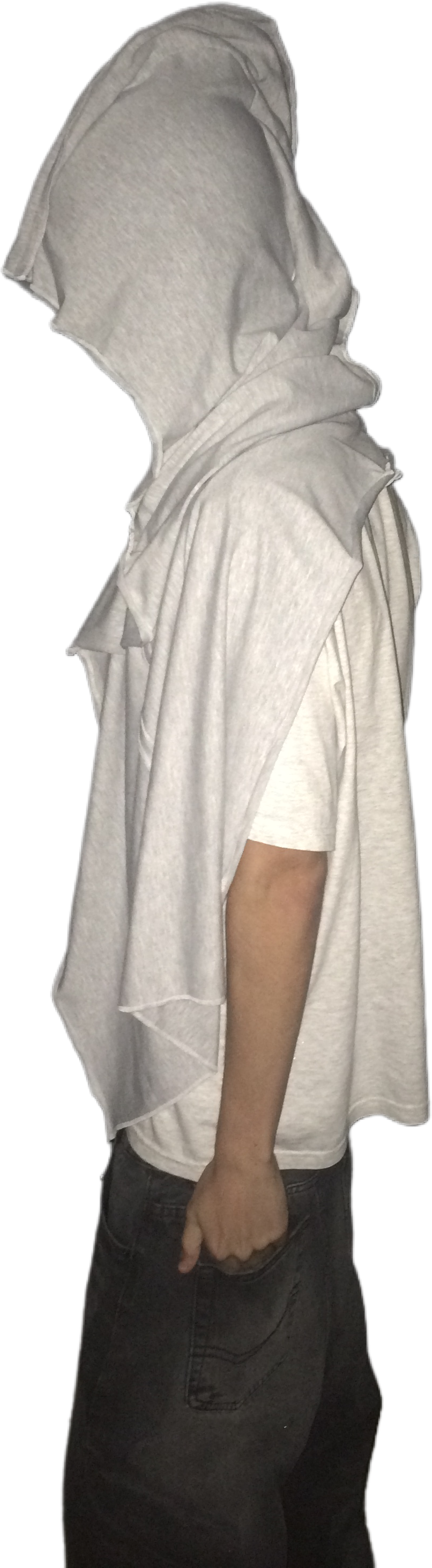 Double Layer Mowhawk Hood :: (View 2)