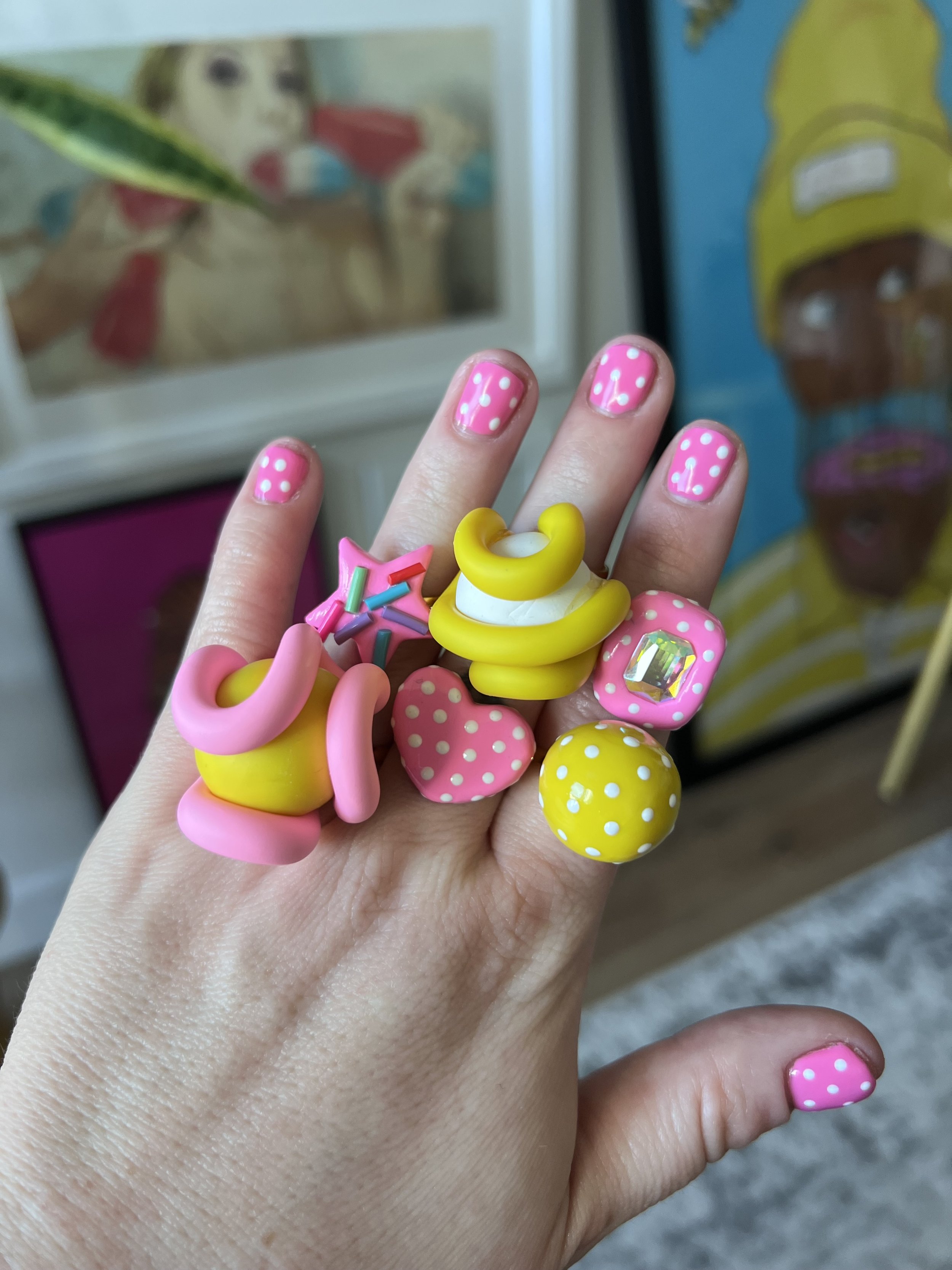 Hand-Sculpted rings
