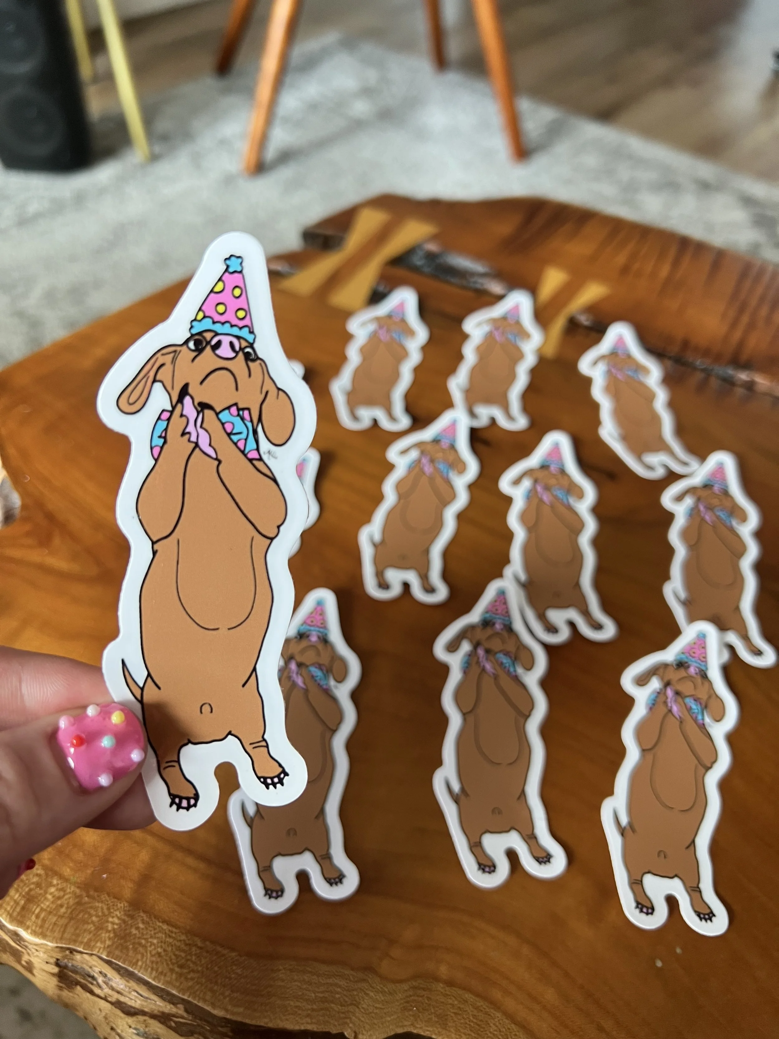 Party Rocky sticker