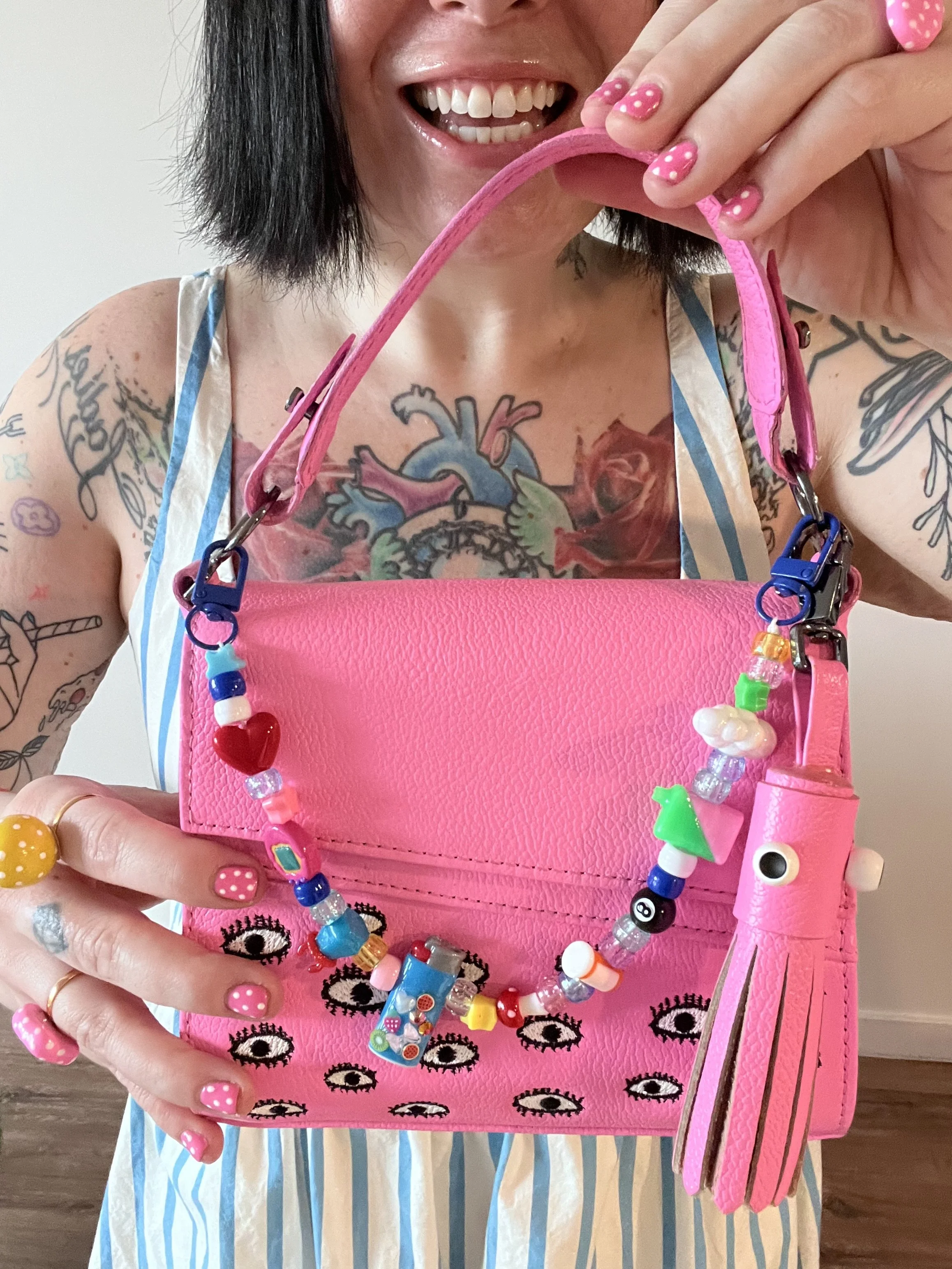 My Favorite Things bag charm