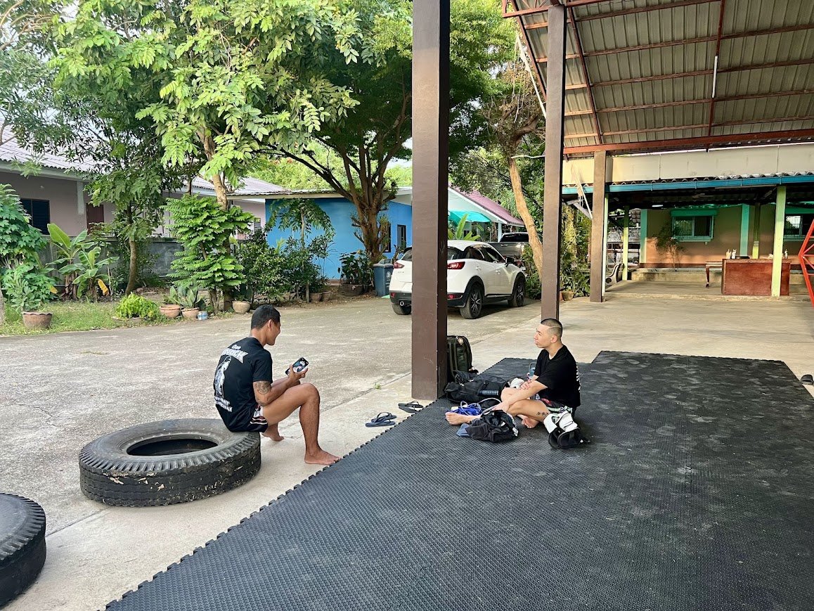 Sitting with MR Knock.jpg