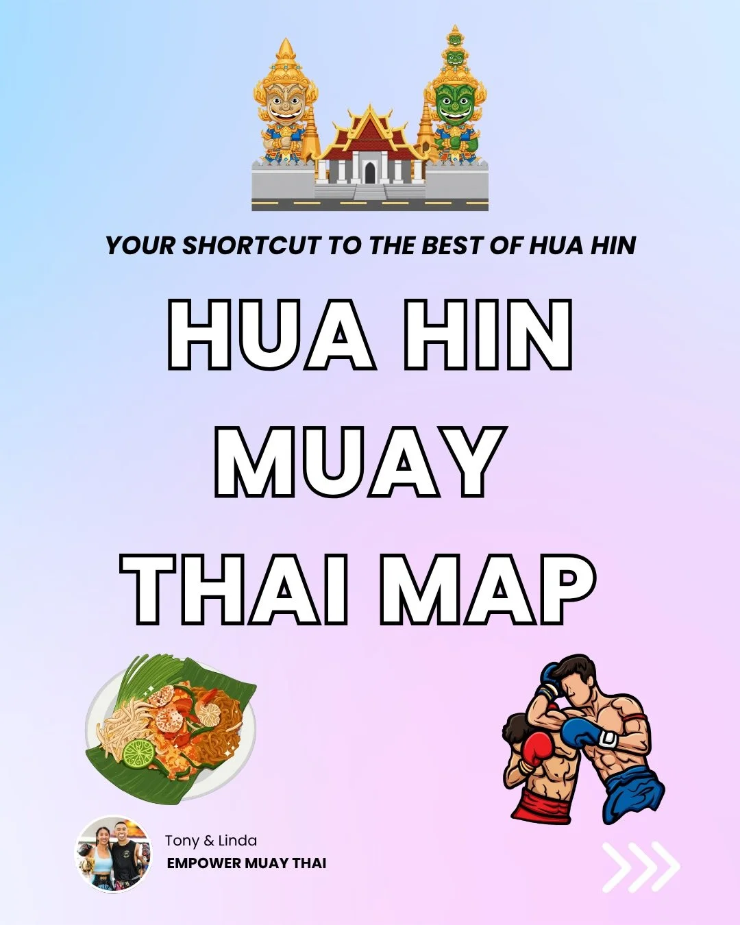 🥊 𝗛𝗨𝗔 𝗛𝗜𝗡 𝗠𝗨𝗔𝗬 𝗧𝗛𝗔𝗜 𝗠𝗔𝗣 𝗜𝗦 𝗟𝗜𝗩𝗘! 🗺️

Muay Thai has given us so much.

Now we want to help you create your own adventure in Thailand with 𝙢𝙤𝙧𝙚 𝙘𝙤𝙣𝙛𝙞𝙙𝙚𝙣𝙘𝙚 and 𝙡𝙚𝙨𝙨 𝙜𝙪𝙚𝙨𝙨𝙬𝙤𝙧𝙠.

𝟭𝟯𝟬+ 𝗵𝗮𝗻𝗱-𝗽𝗶𝗰?