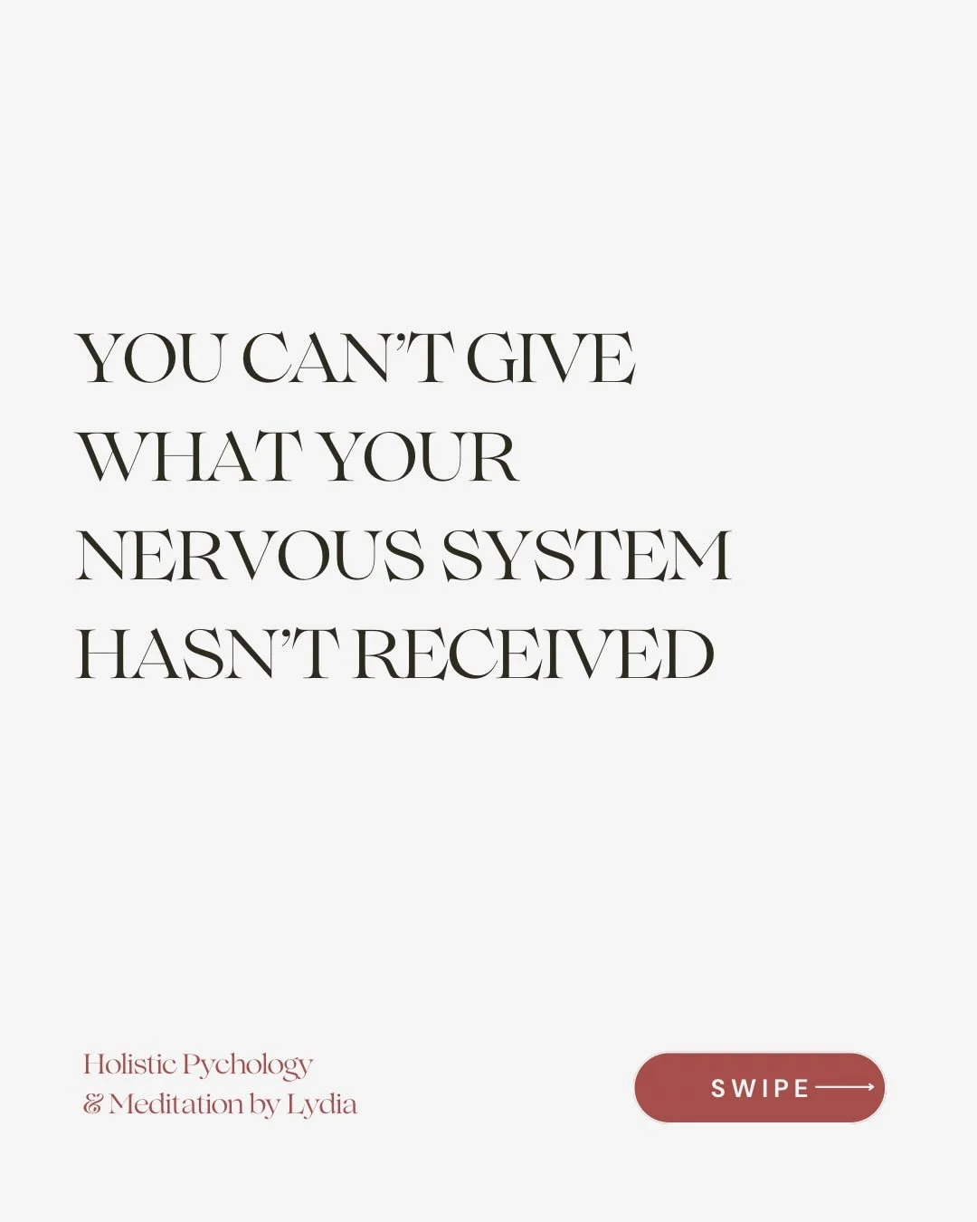 We&rsquo;re living in a time where more of us want meaning. Not bigger goals, but a life that feels real.
 And when we begin that search, something unexpected happens: we notice how hard it is to receive care ourselves.

Many of us grew up learning h