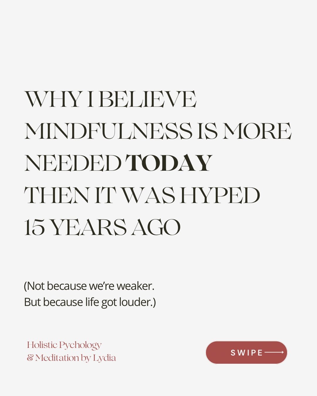 Mindfulness has been a part of my life since 2011 - first as a personal journey, and soon as something I felt deeply called to share with adults, teens and children. What once seemed as a trend has slowly revealed itself as a real life skill: helping