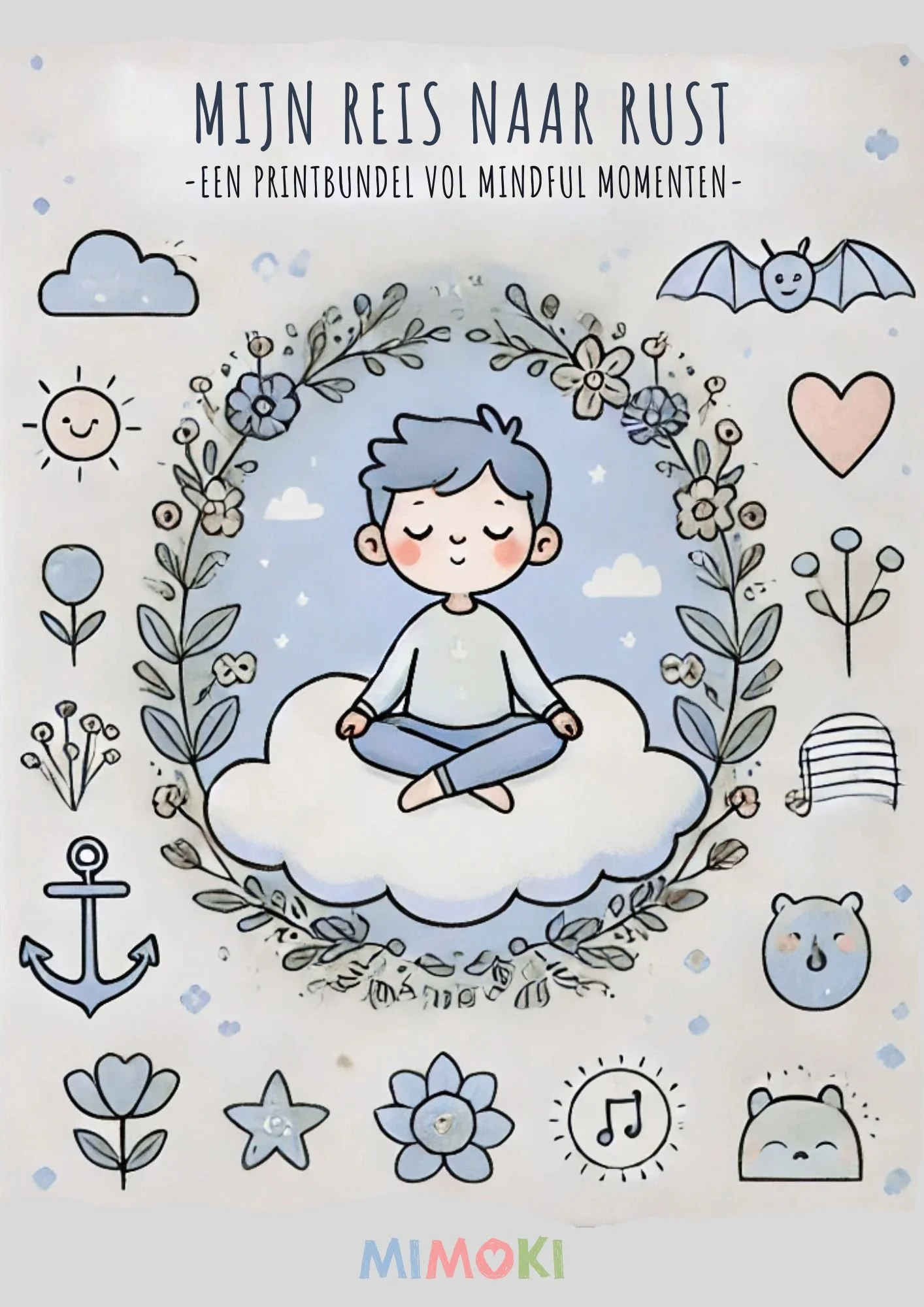 mindfulness printblaadjes in samenwerking met Studio Maria