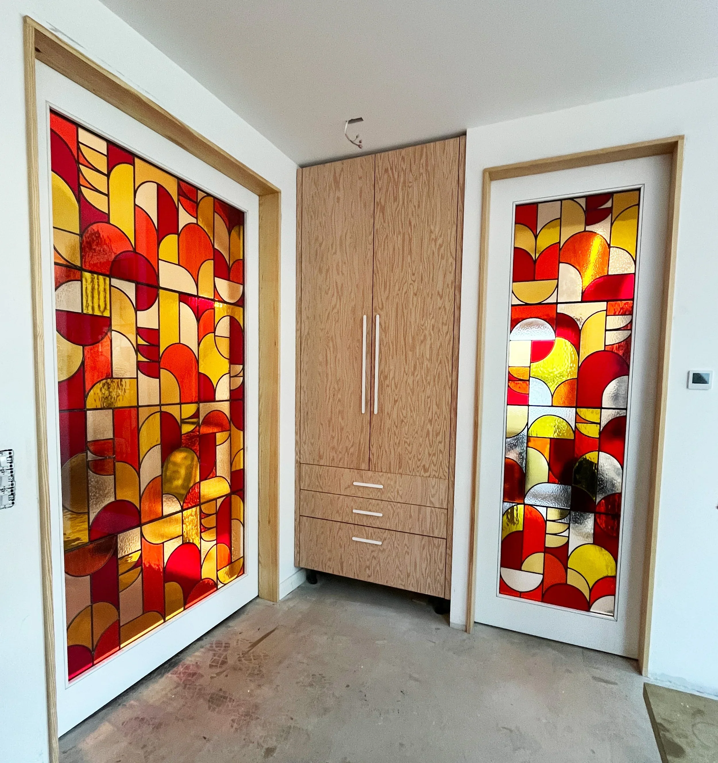 Eirlume Studio Bespoke Stained Glass Doors