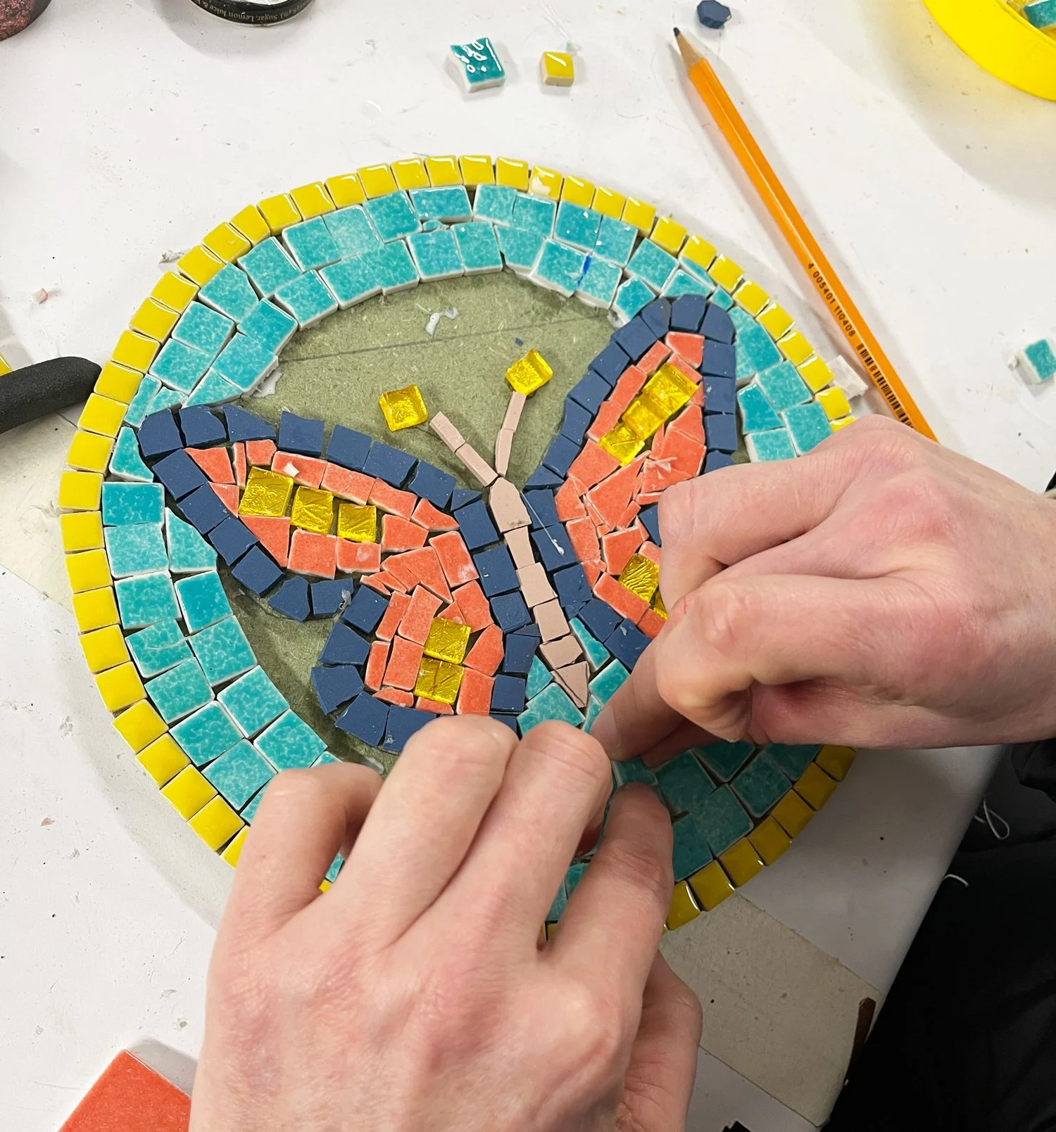 What to Expect at a Mosaic Workshop with Eirlume Studio
