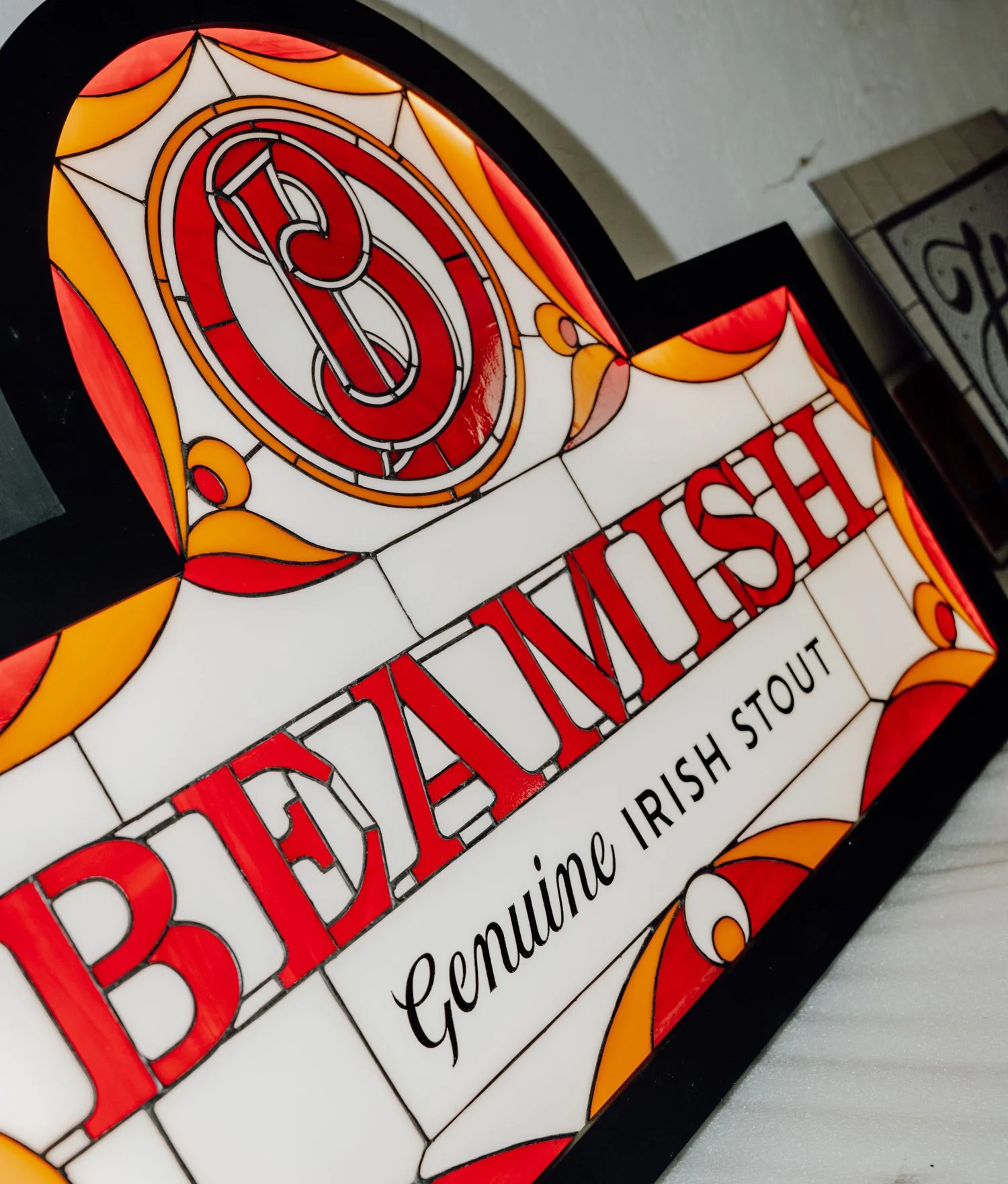 Beamish x Eirlume Studio: Creating Bespoke Stained Glass for Ireland's Historic Pubs
