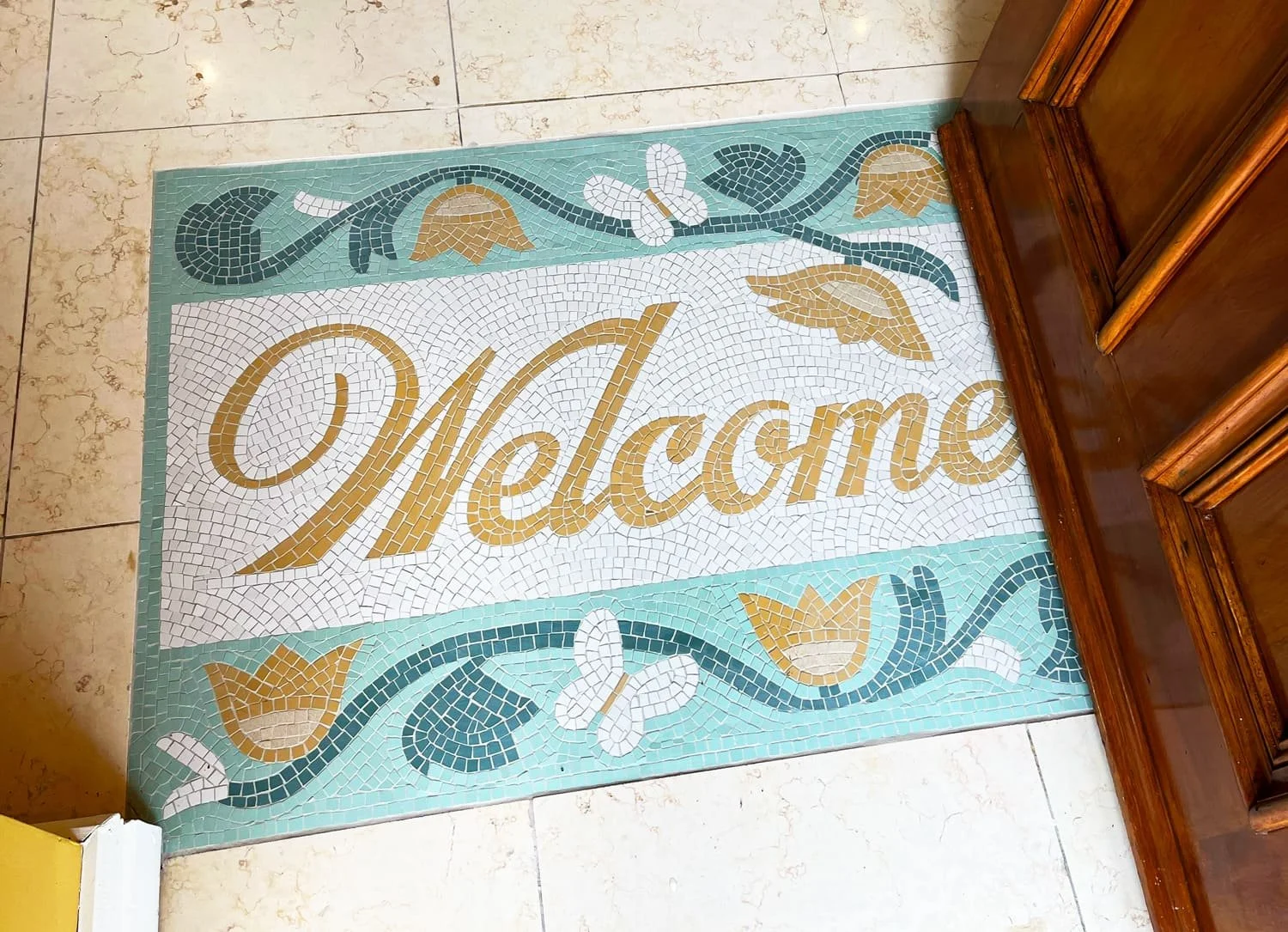 Eirlume Studio Welcome Entranceway Mosaic