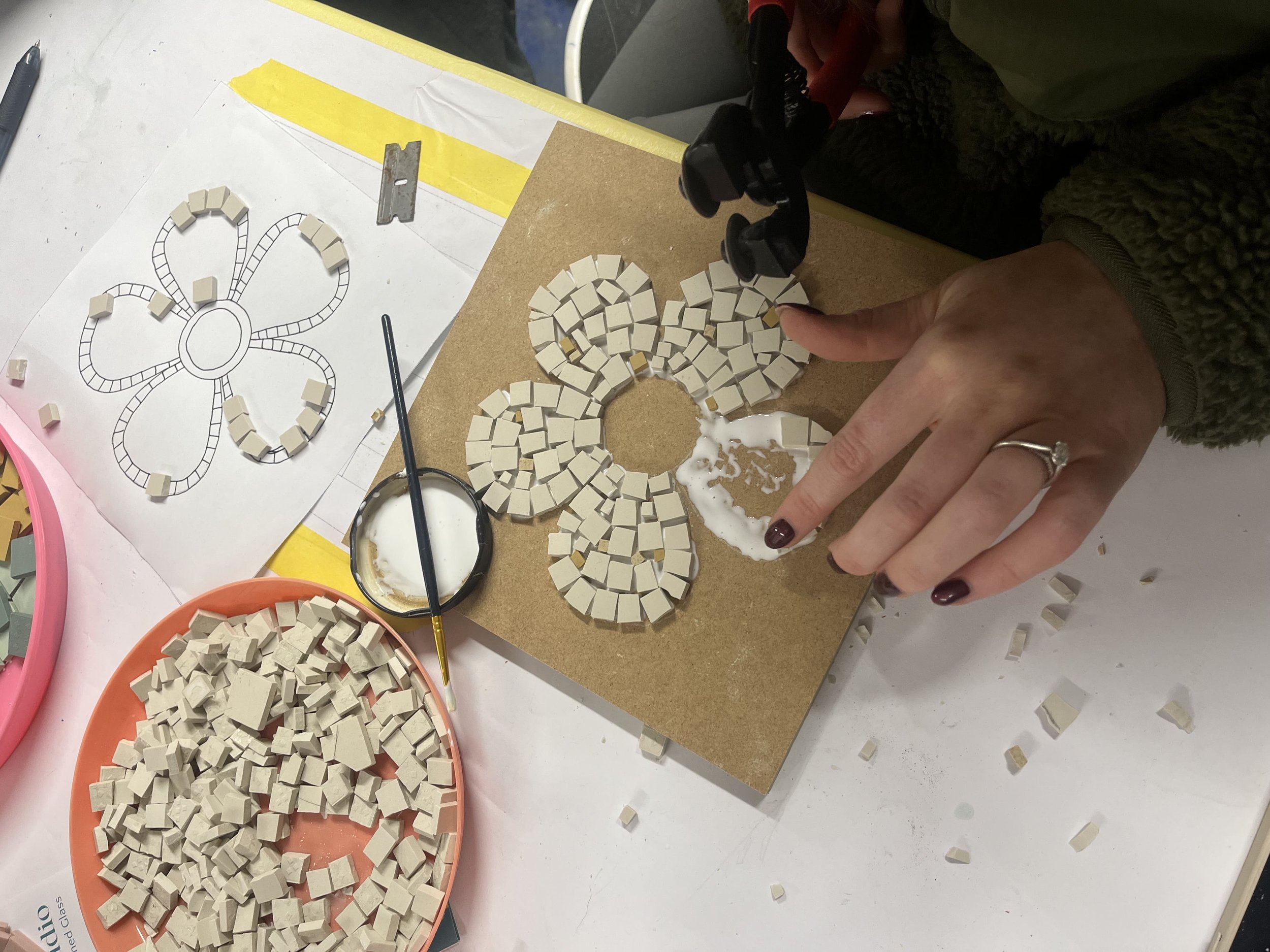 Eirlume Studio  Mosaic Workshop Photo
