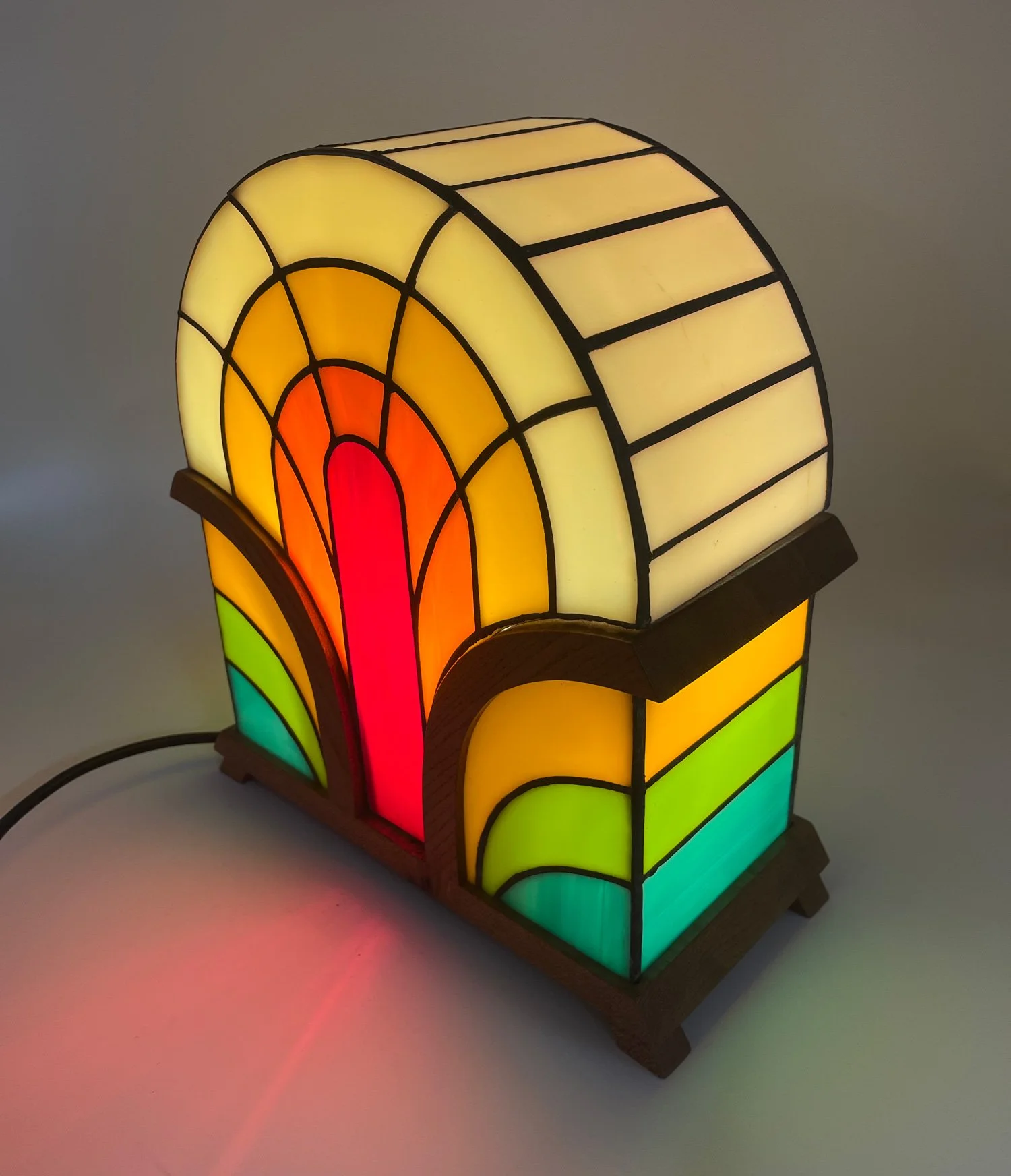Eirlume Studio Stained Glass Lamp