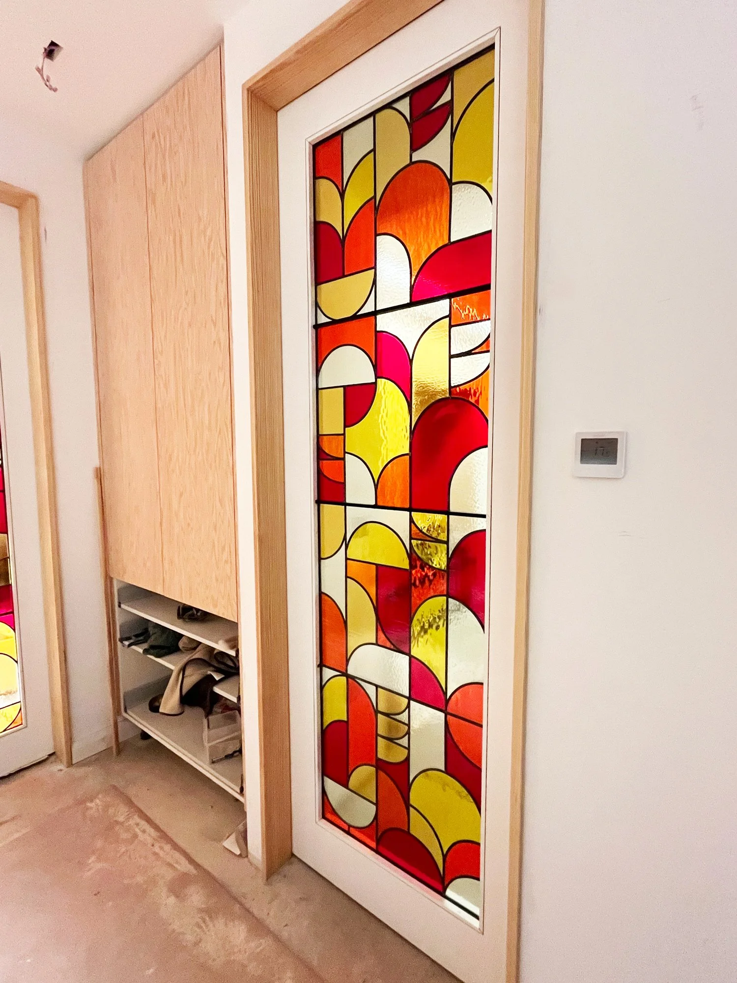 Eirlume Studio Custom Stained Glass Door