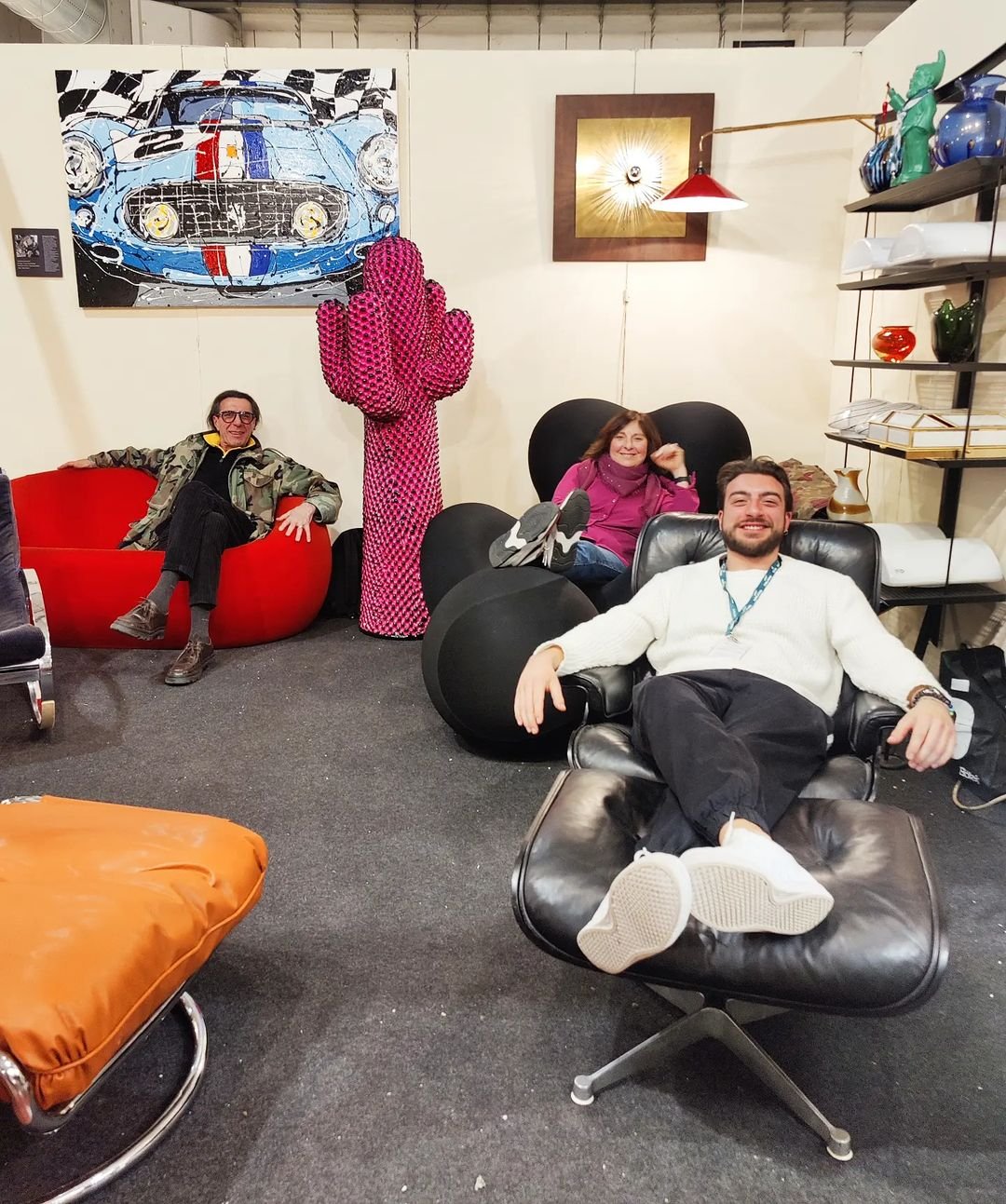 Matteo, Antonio e Silvana di Emporium 900 al Mercanteinfiera