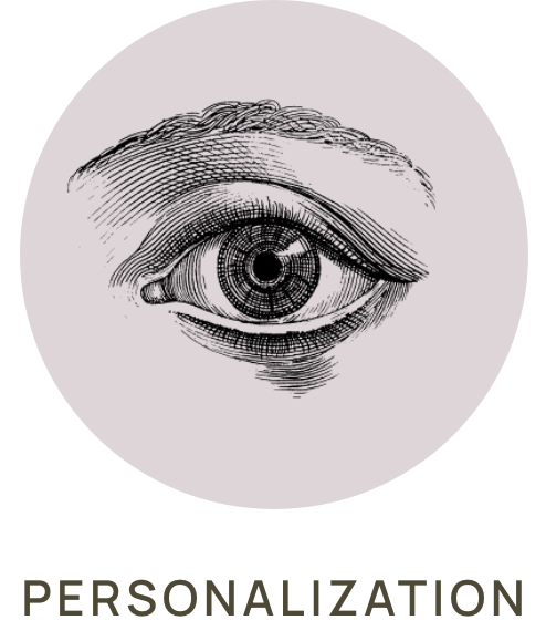 Vintage drawing of an eye.