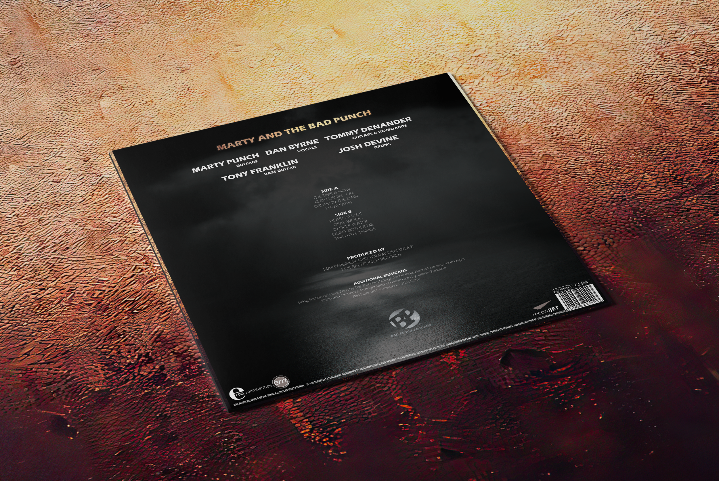 Marty and the Bad Punch (Vinyl Color LIMITED) — Marty and the Bad 