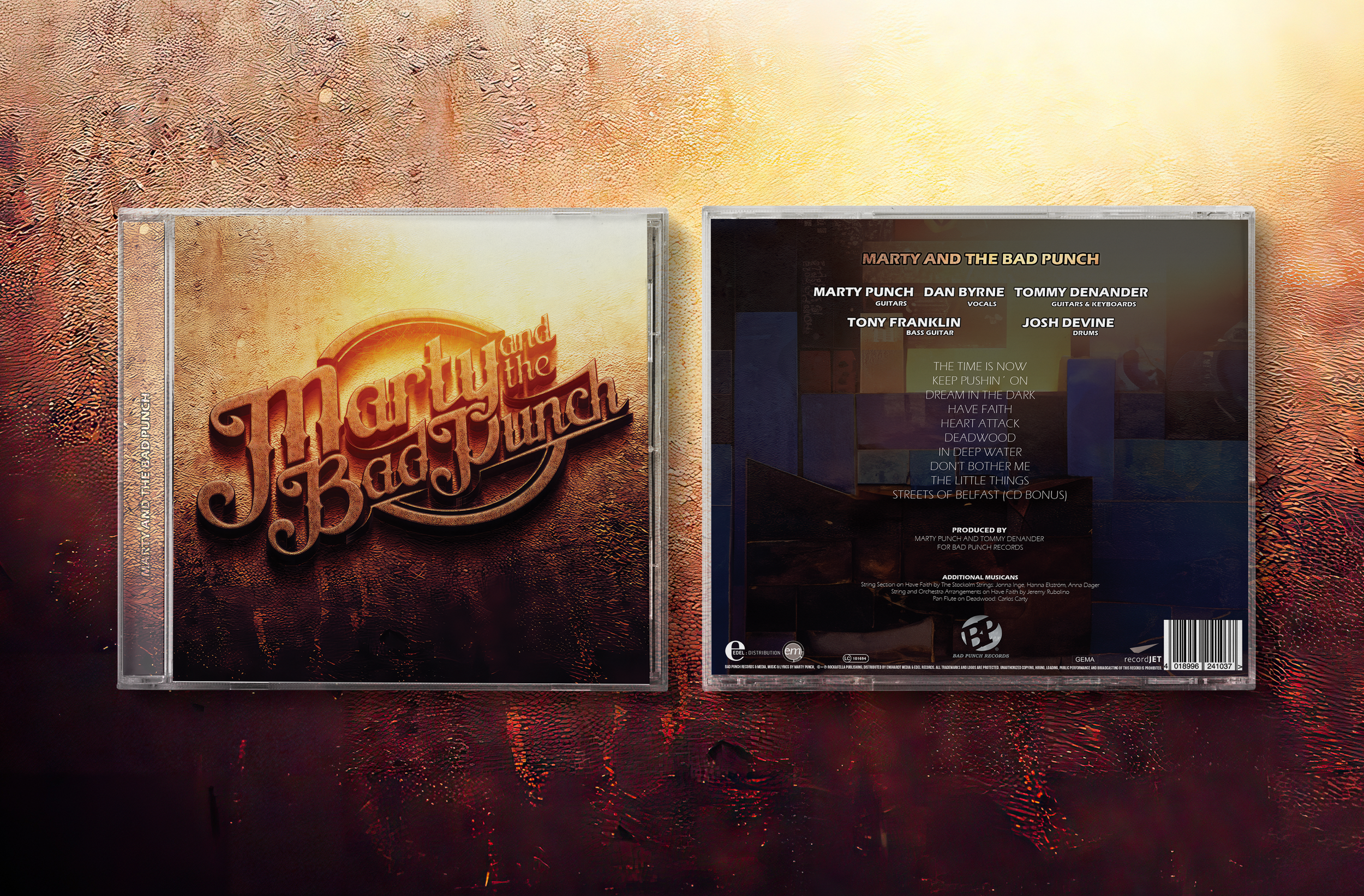 Marty and the Bad Punch (CD-Jewel Case) — Marty and the Bad Punch