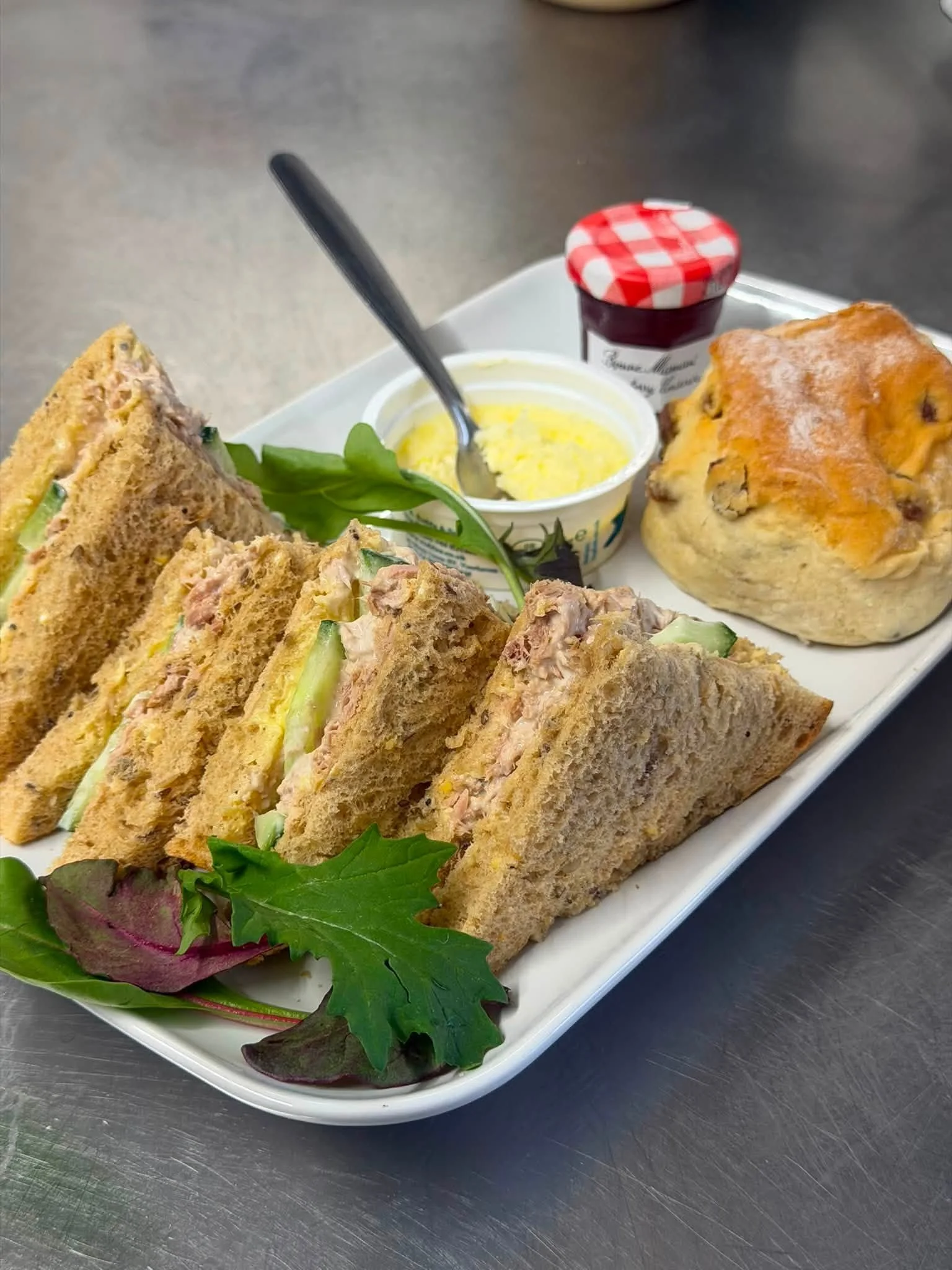 The Artea Room sweet and savoury light lunch