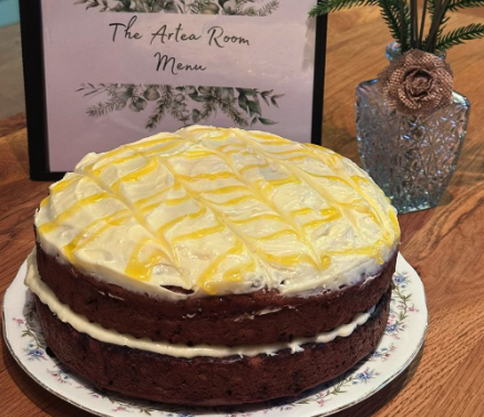 Lemon and ginger cake: a fresh favourite on our cake counter