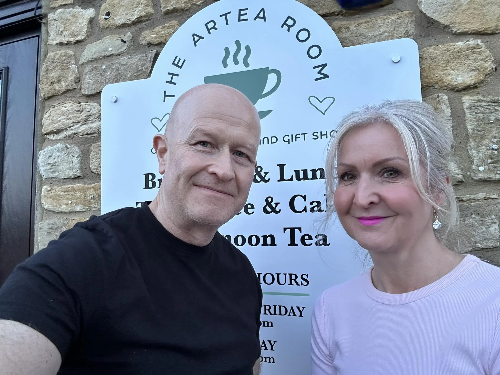 Another busy day at The Artea Room