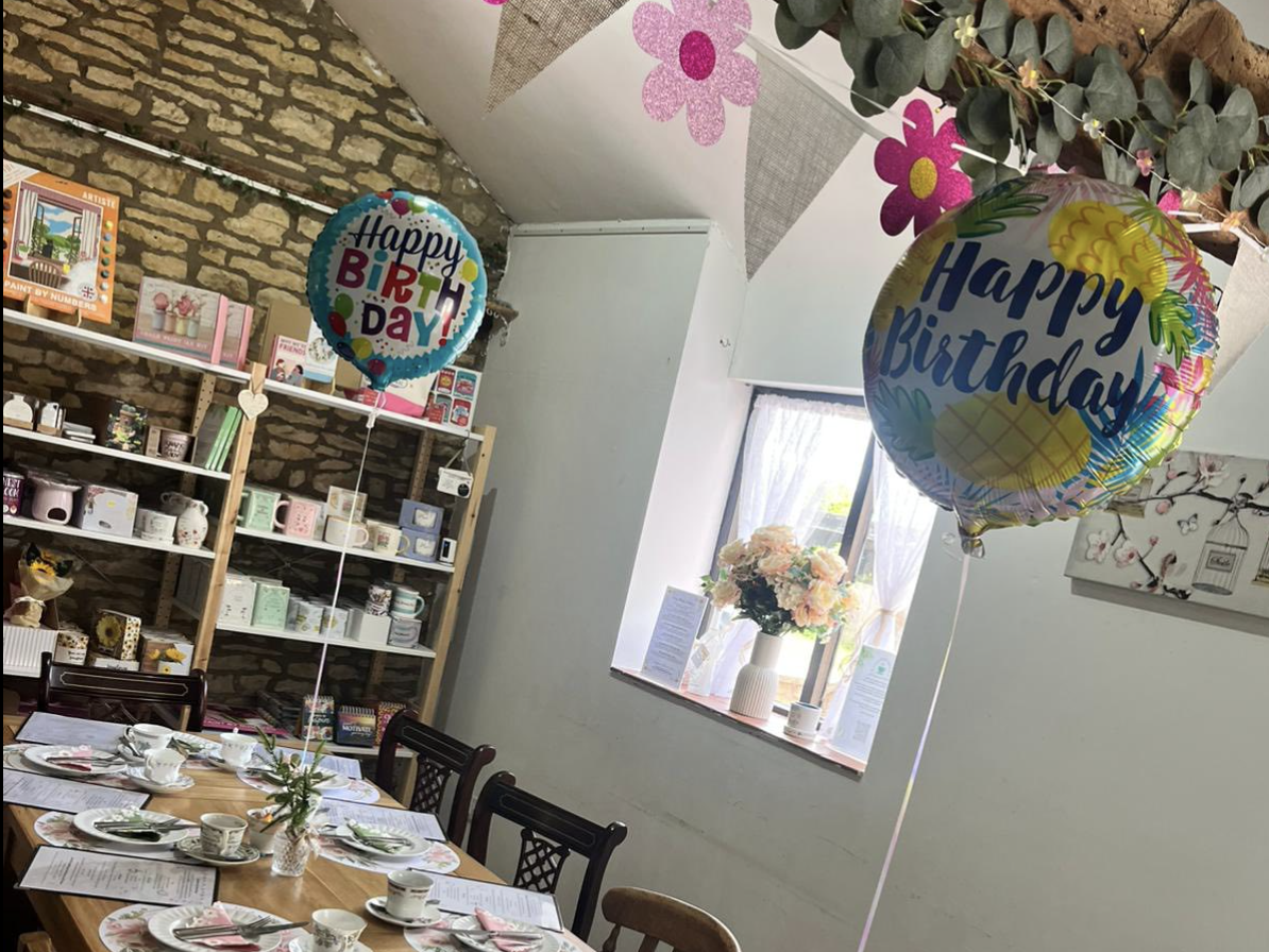 The Artea Room hosts special 80th birthday afternoon tea celebration