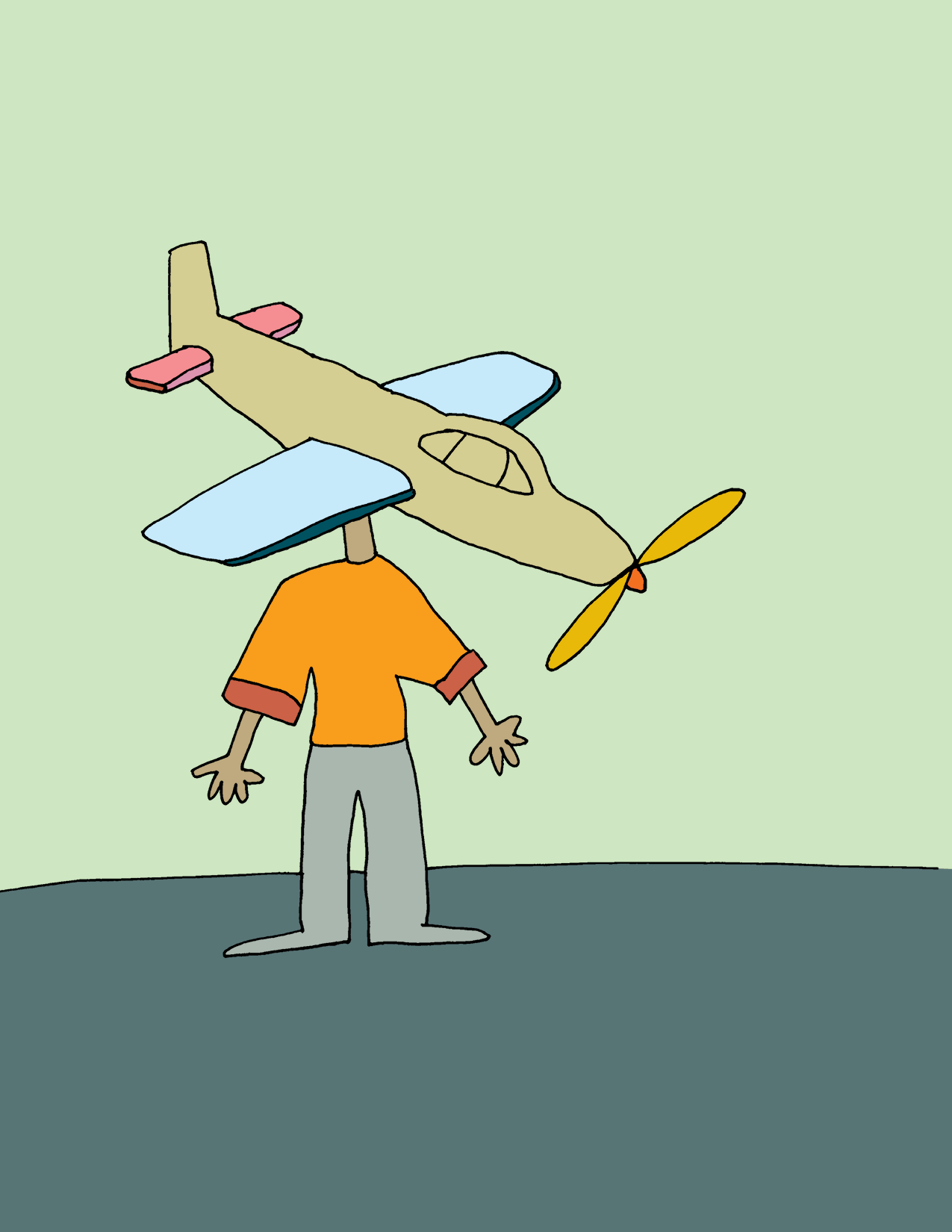 Airplane Head.gif