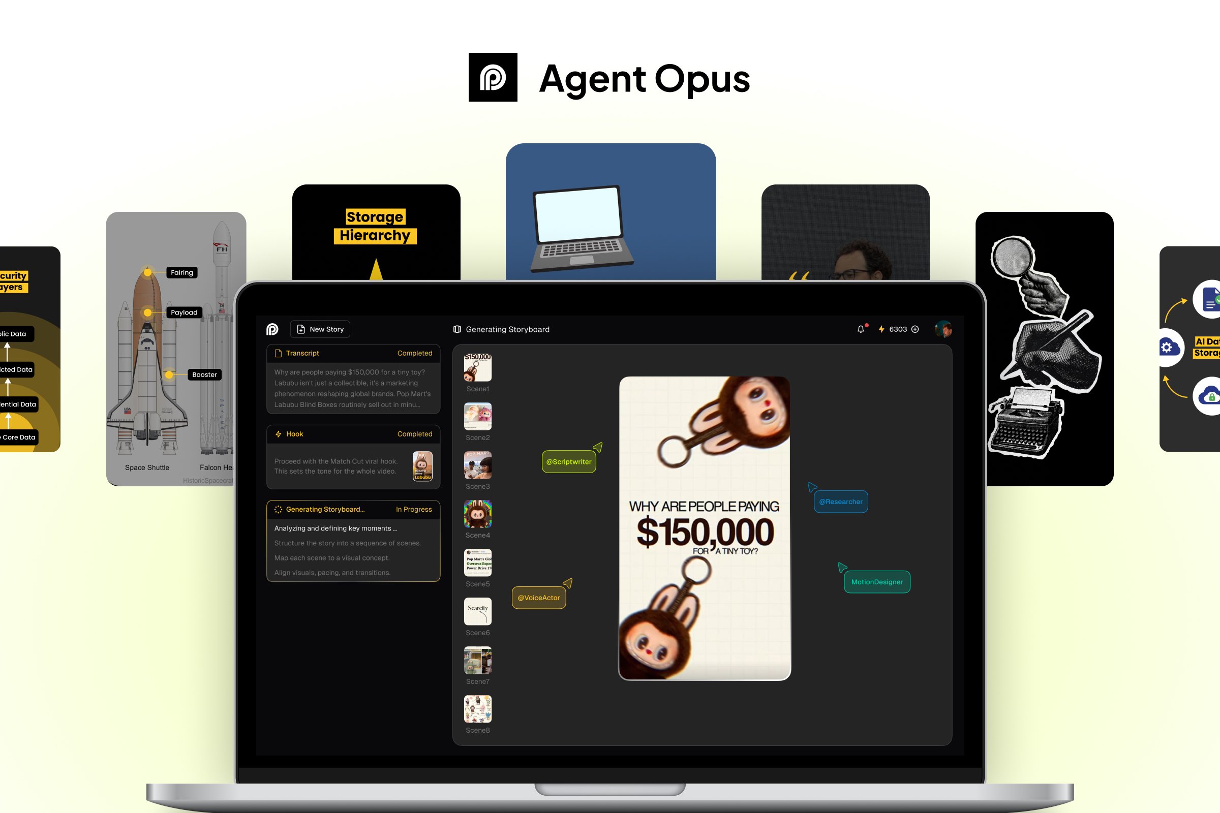 Agent Opus : Idea to Video AI Agent